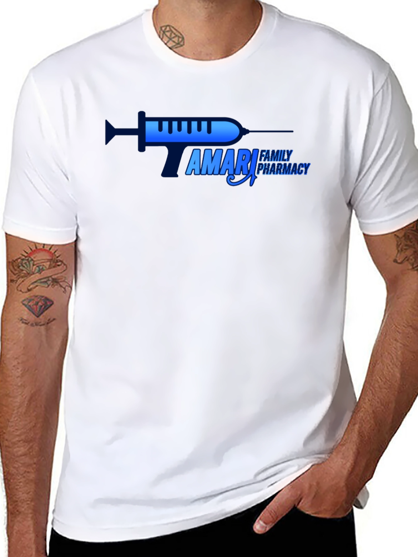 Amari Family Pharmacy Black T-Shirt