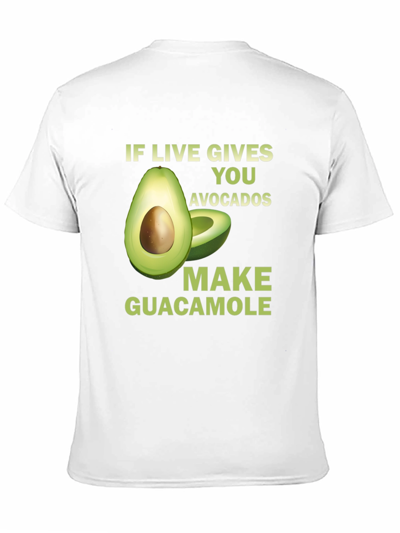 Avocado Guacamole Graphic Tee - Funny Foodie T-Shirt