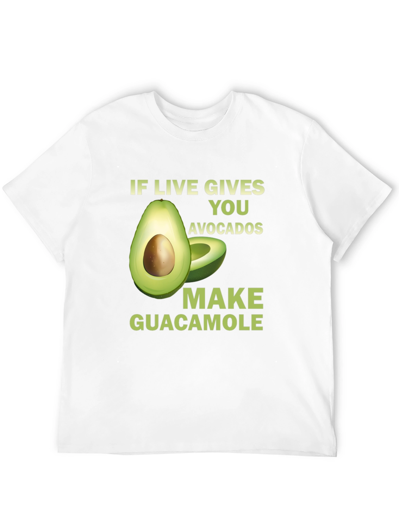 Avocado Guacamole Graphic Tee - Funny Foodie T-Shirt