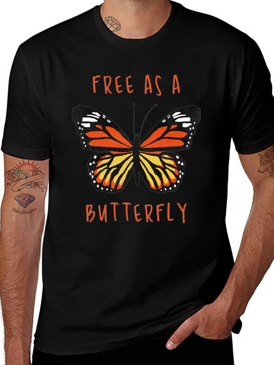 Free As A Butterfly Graphic T-Shirt
