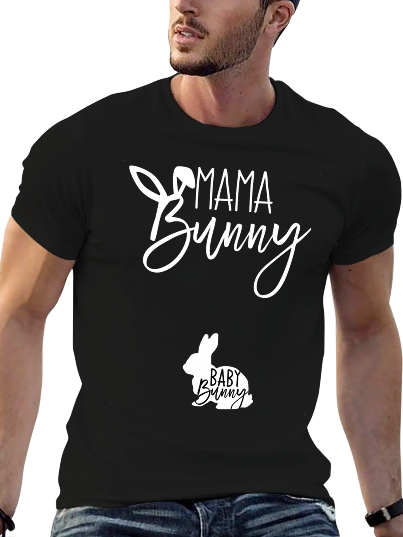 Mama & Baby Bunny Matching T-Shirt Set