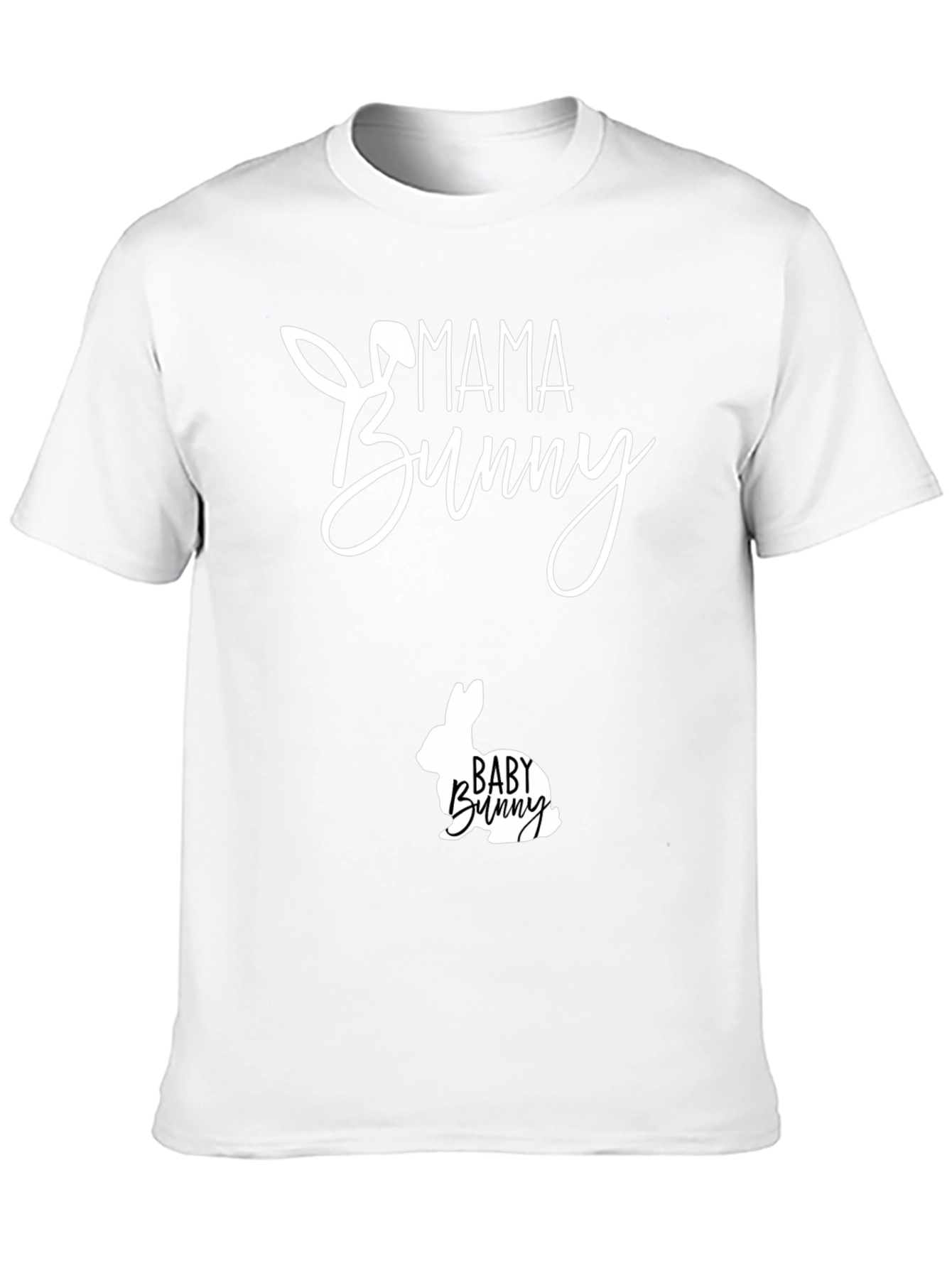 Mama & Baby Bunny Matching T-Shirt Set