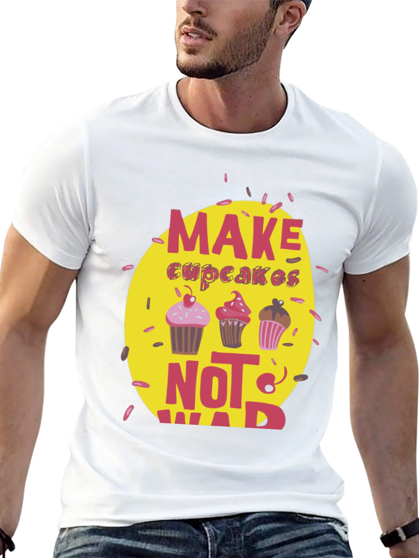 Make Cupcakes Not War T-Shirt