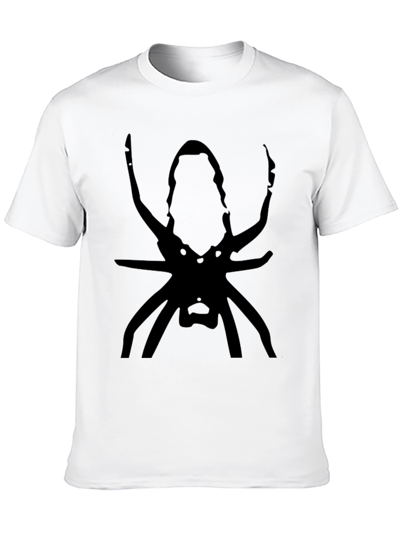 Black Spider Graphic Tee - Unique Design