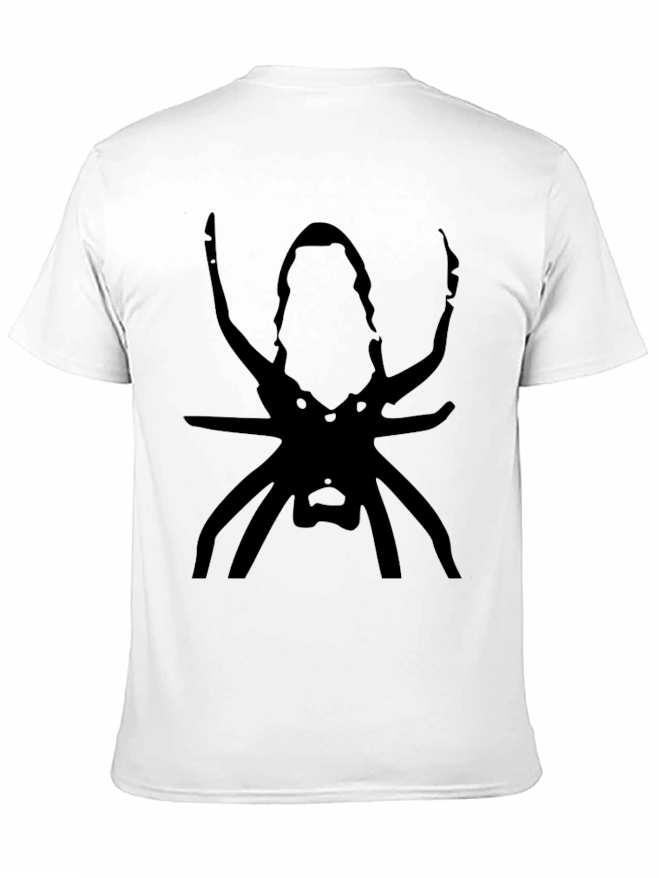 Black Spider Graphic Tee - Unique Design