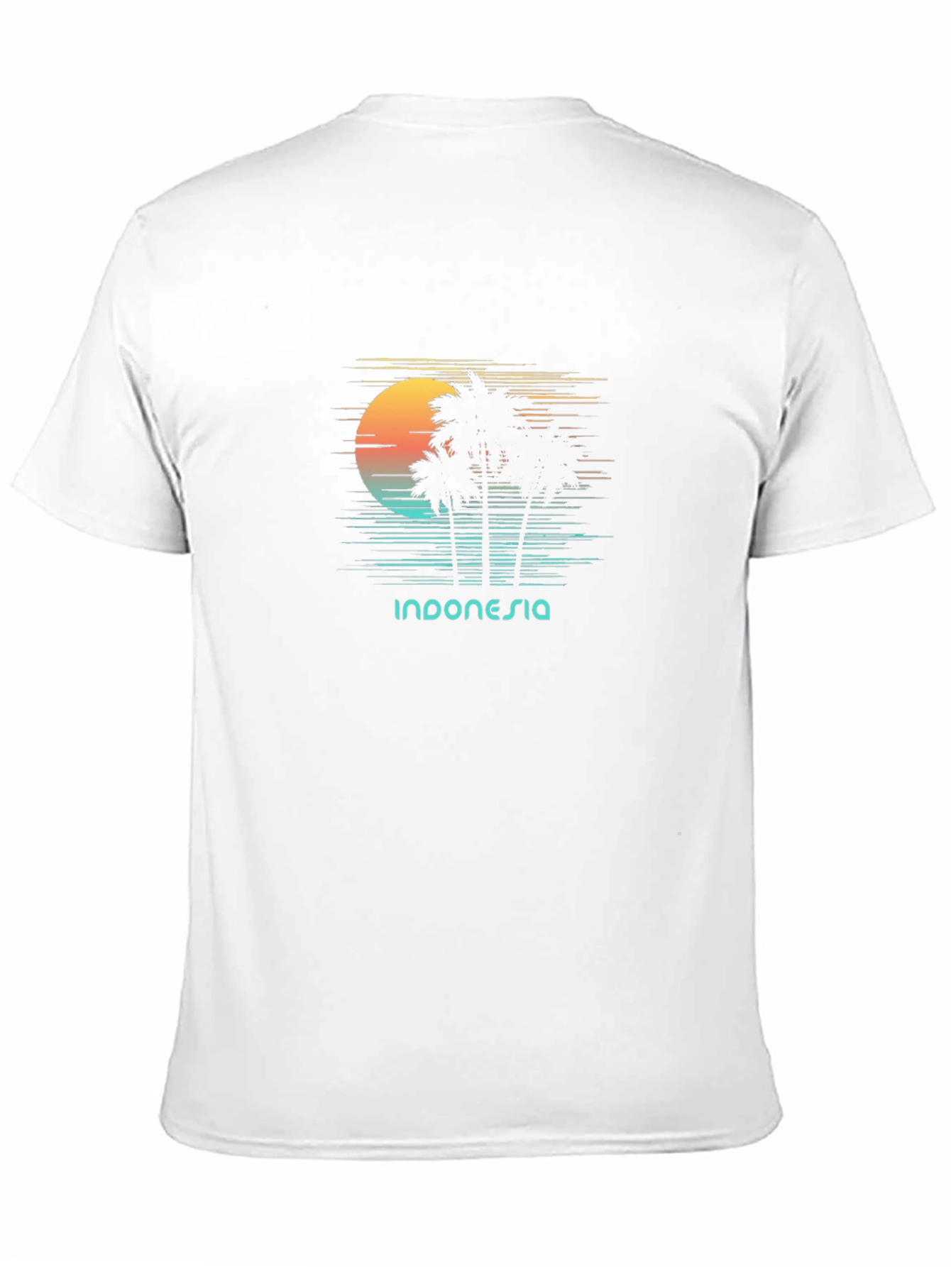 Indonesia Palms Graphic T-Shirt