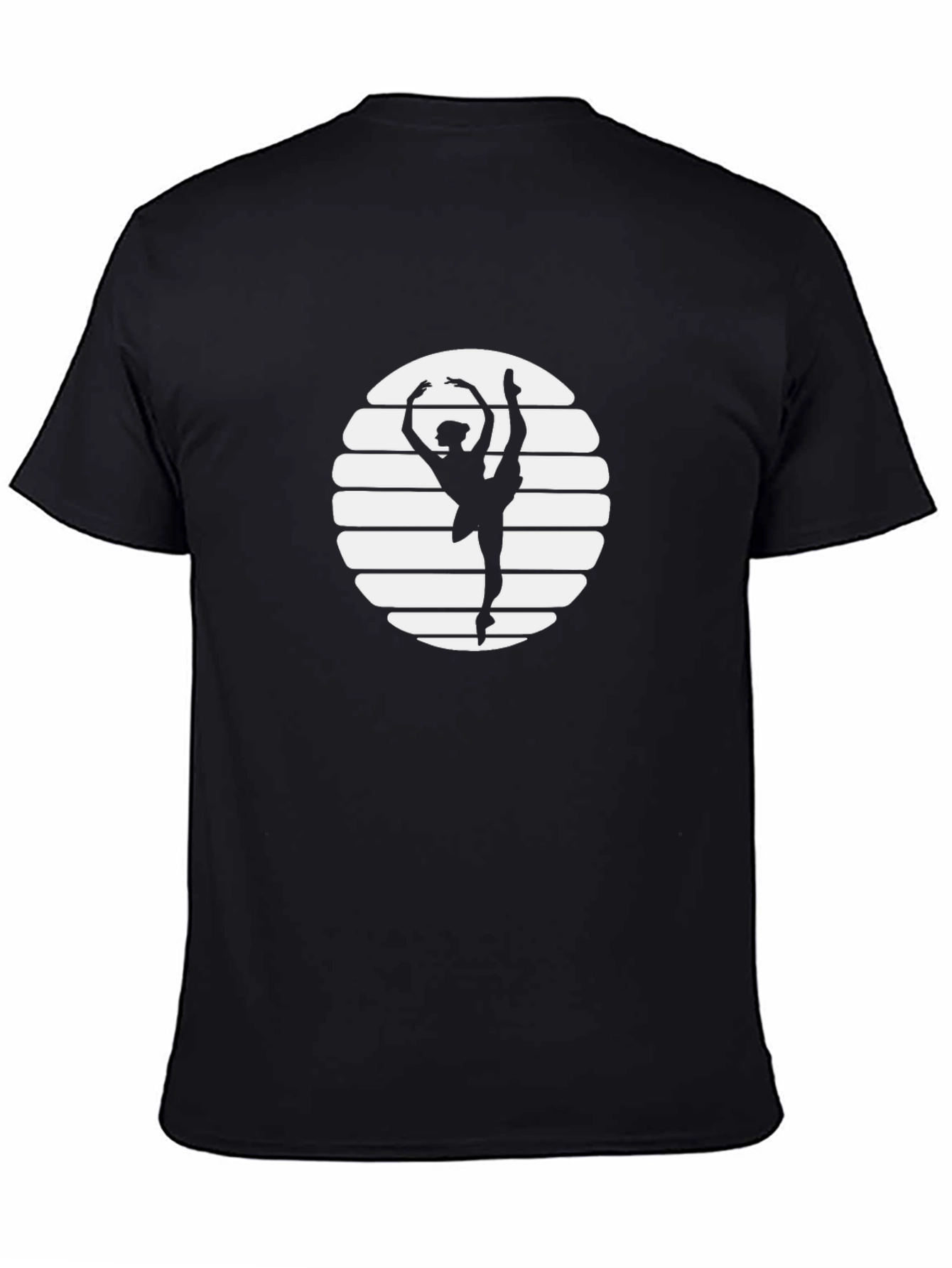 Ballet Dancer Graphic Tee - Black
