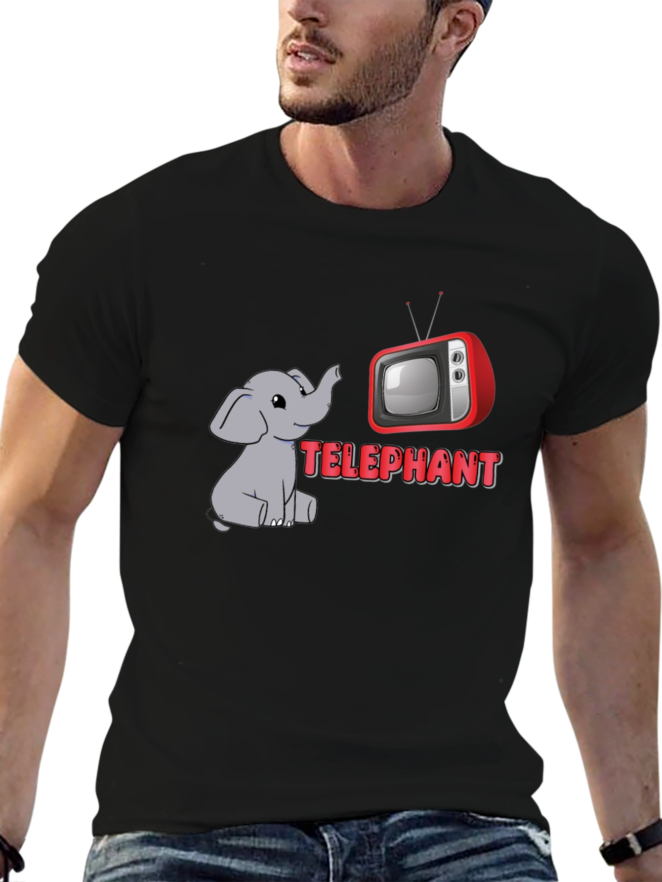 Telephant T-Shirt - Unique Graphic Tee