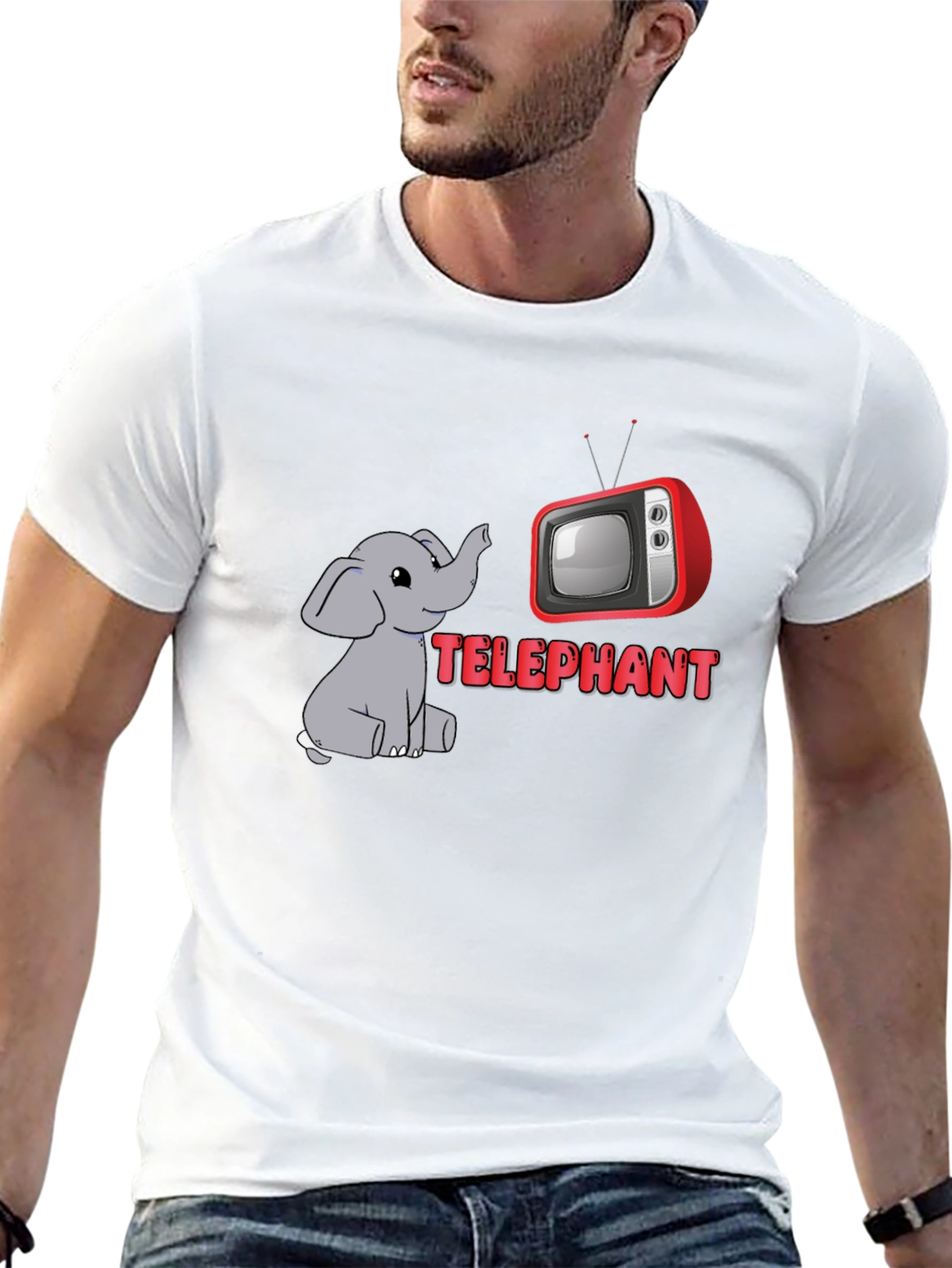 Telephant T-Shirt - Unique Graphic Tee