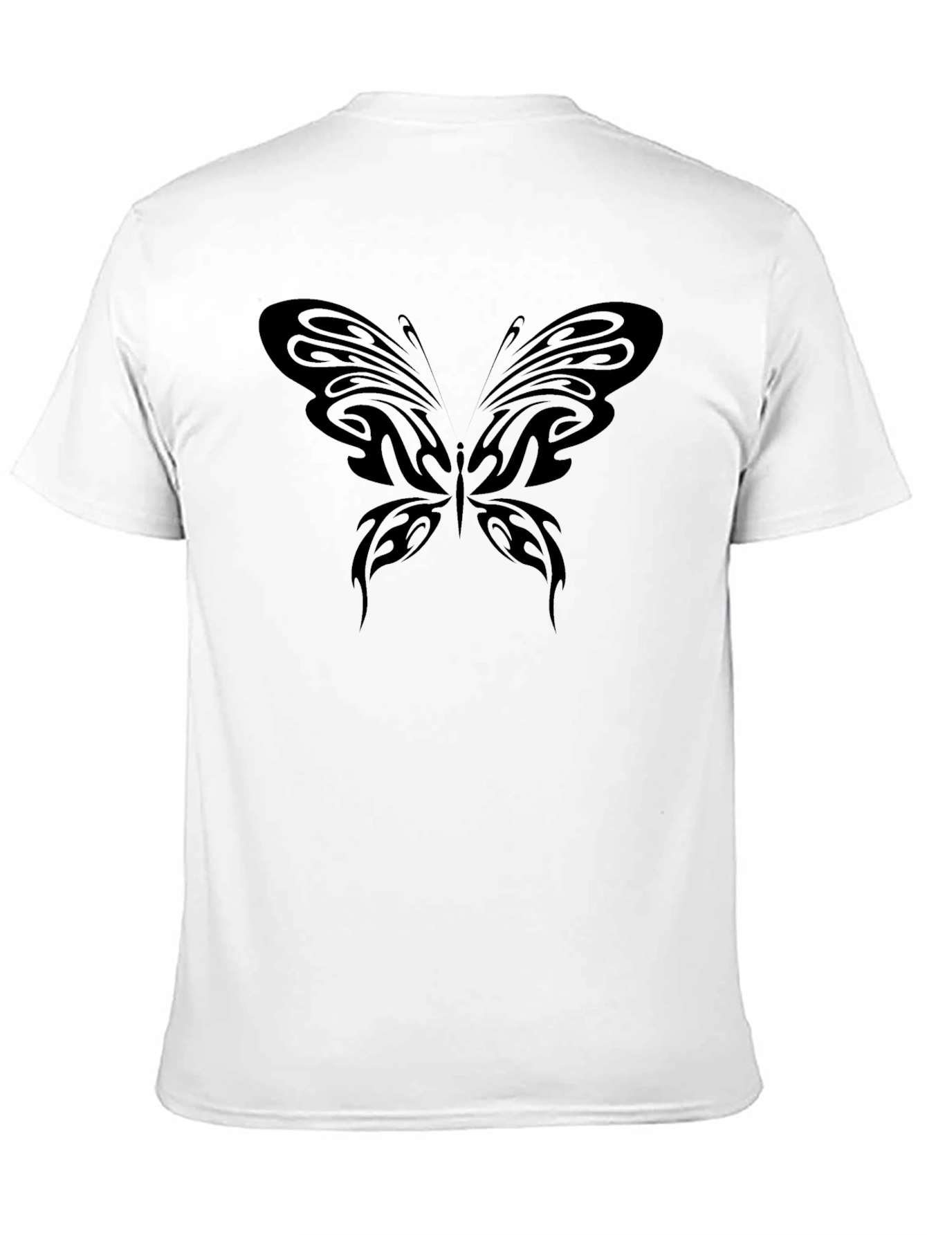 Black Butterfly Graphic T-Shirt