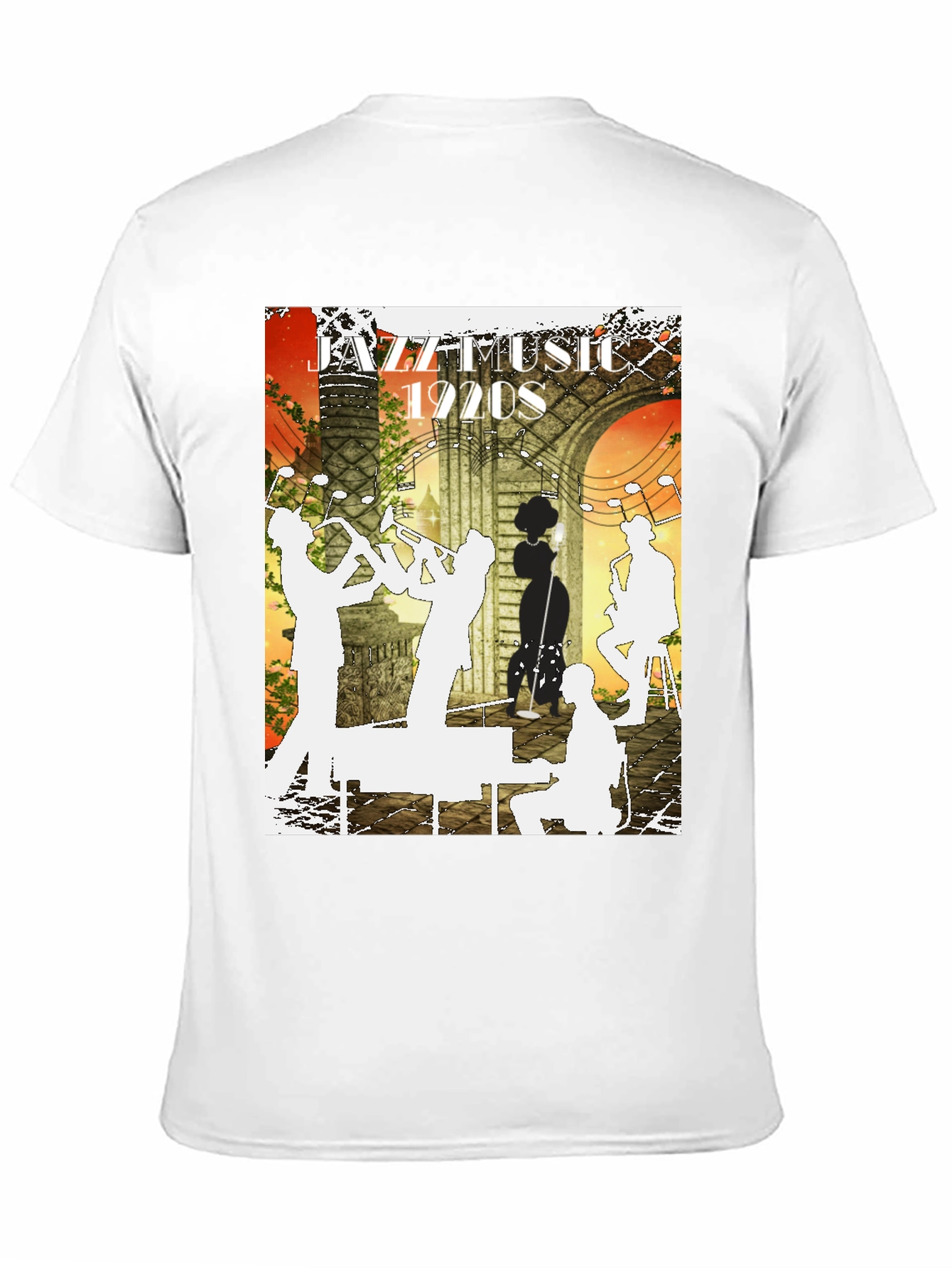Jazz Music 1920s Graphic Tee