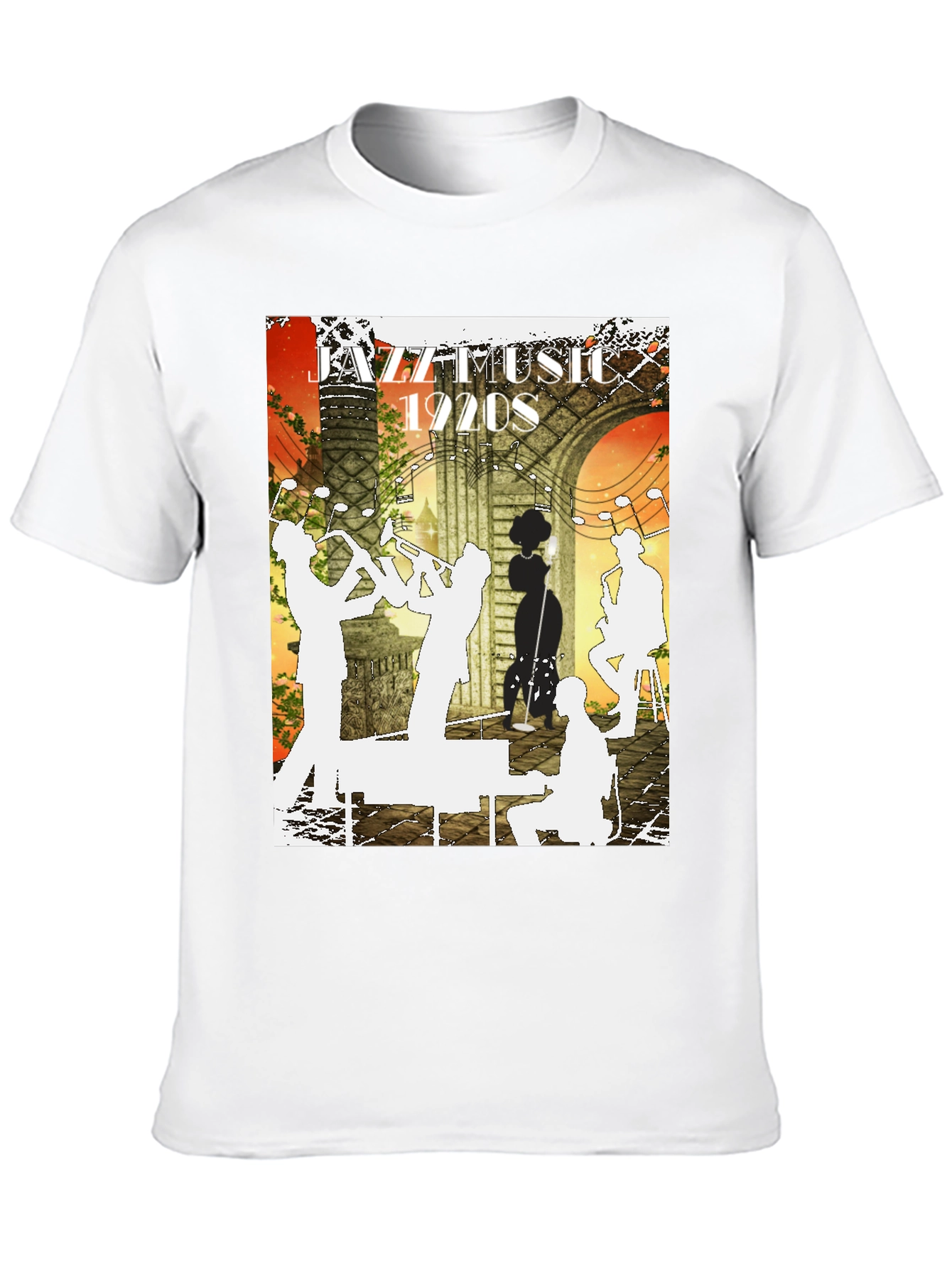 Jazz Music 1920s Graphic Tee