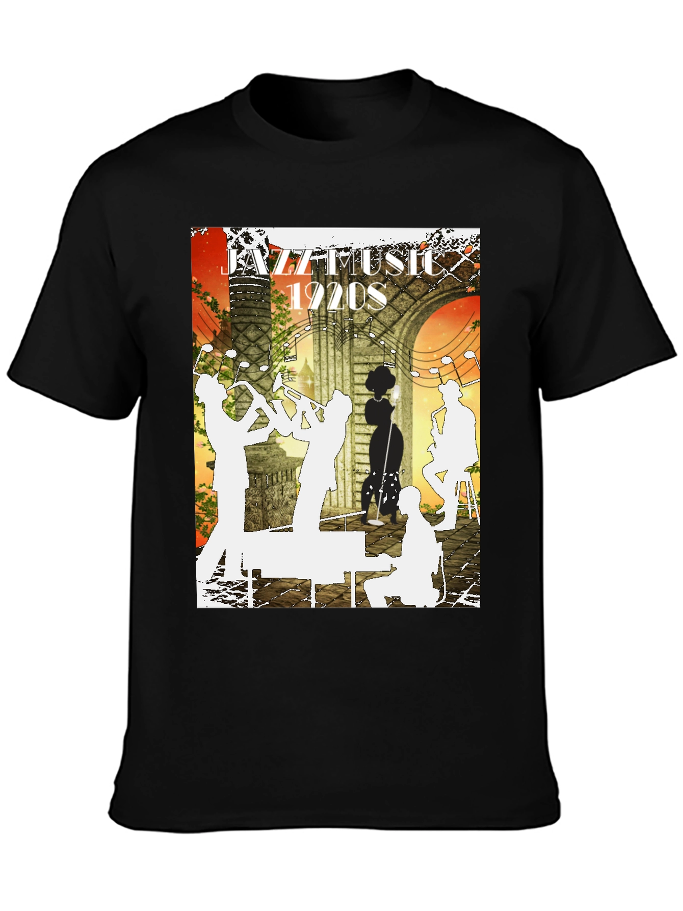 Jazz Music 1920s Graphic Tee