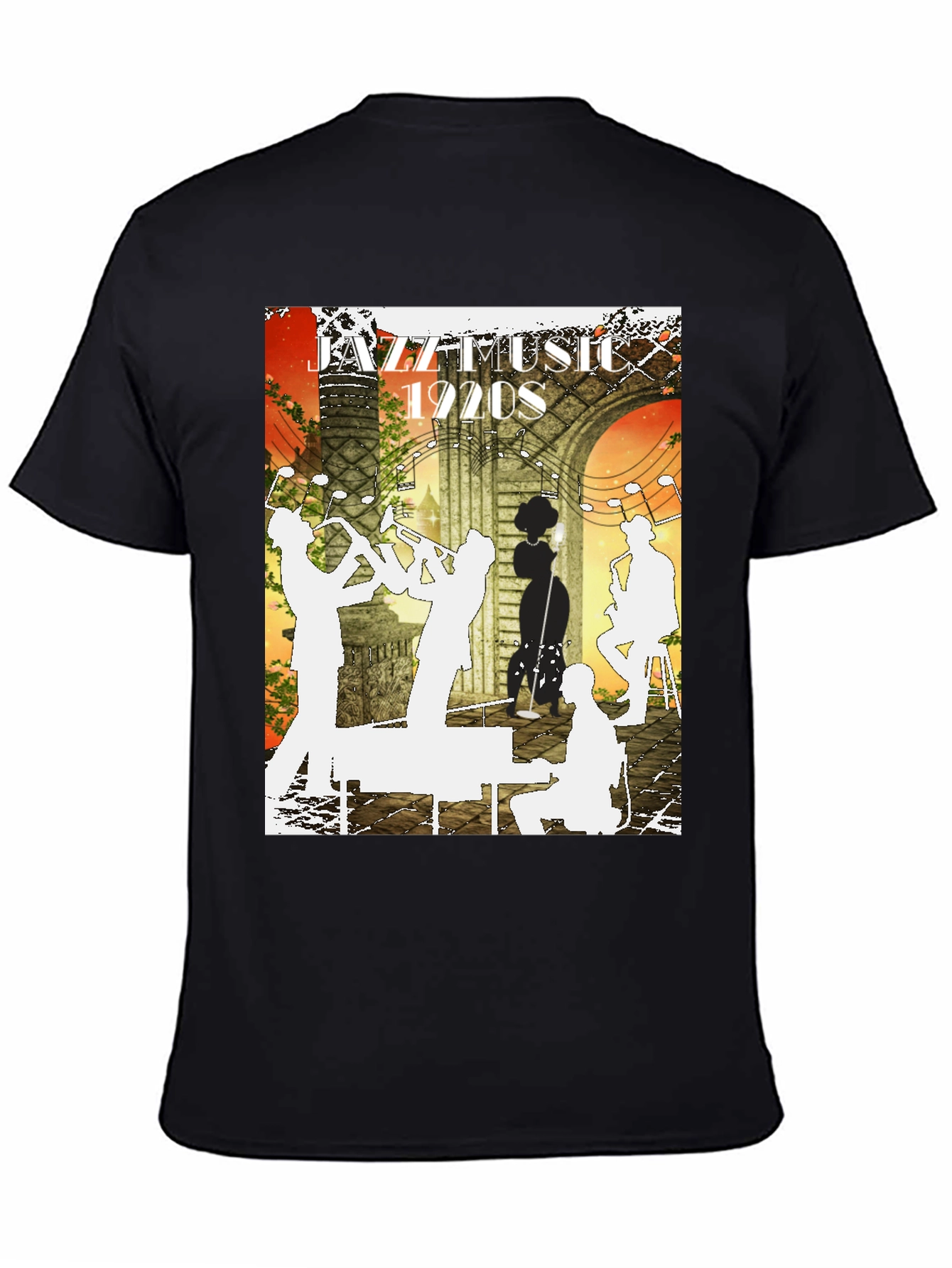 Jazz Music 1920s Graphic Tee