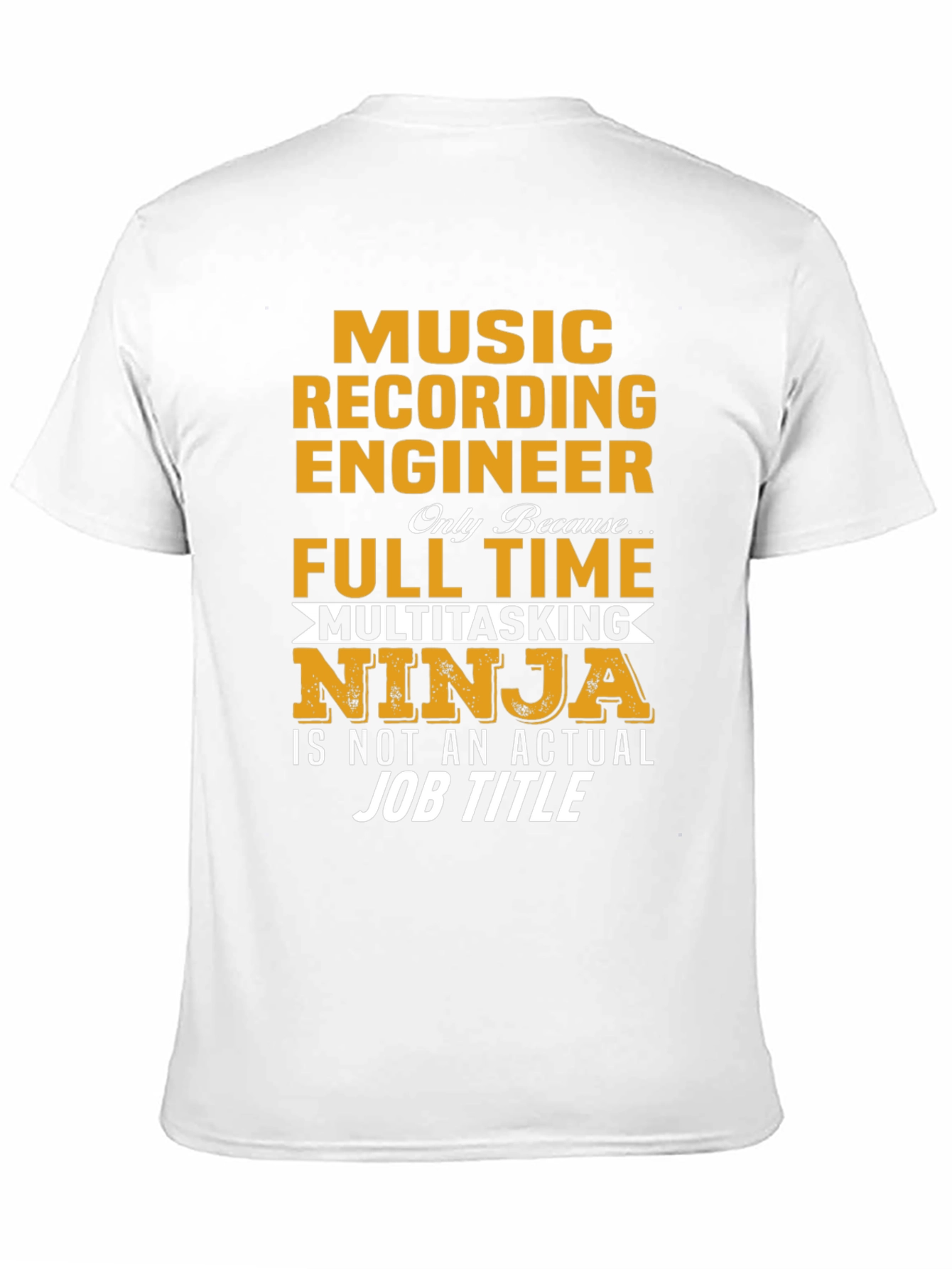 Music Recording Engineer T-Shirt