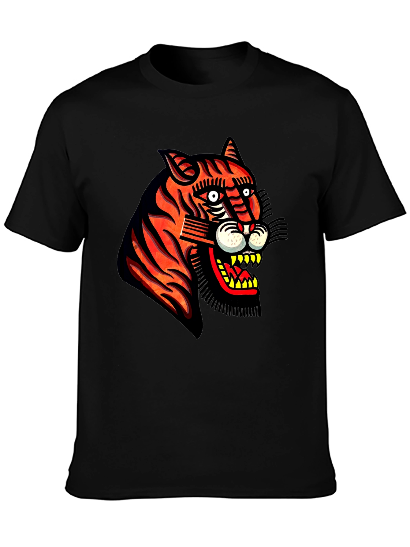 Bold Tiger Graphic Tee - Fierce Style