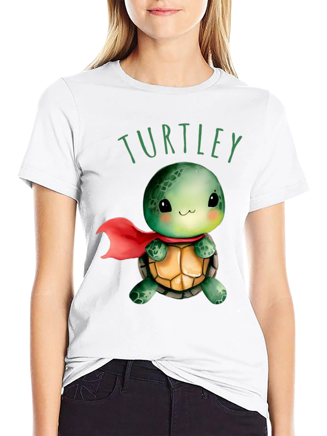 Turtley T-Shirt - Cute Turtle Superhero Tee