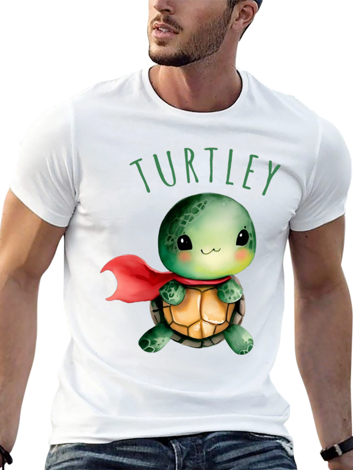 Turtley T-Shirt - Cute Turtle Superhero Tee