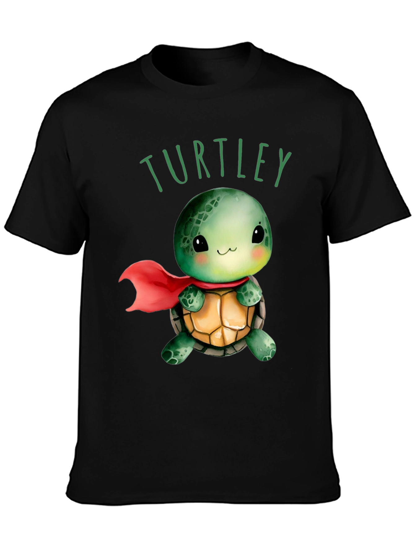 Turtley T-Shirt - Cute Turtle Superhero Tee