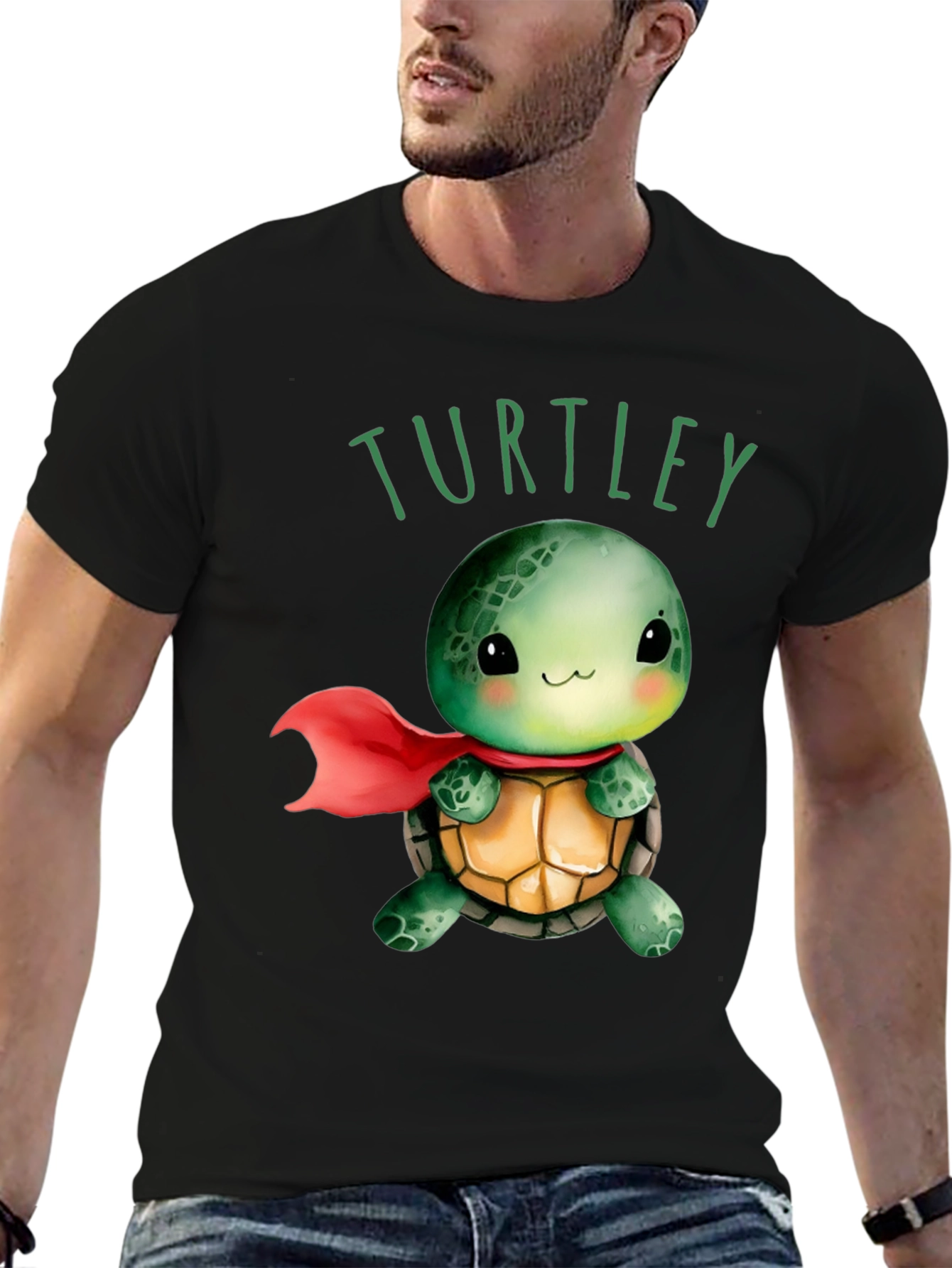 Turtley T-Shirt - Cute Turtle Superhero Tee