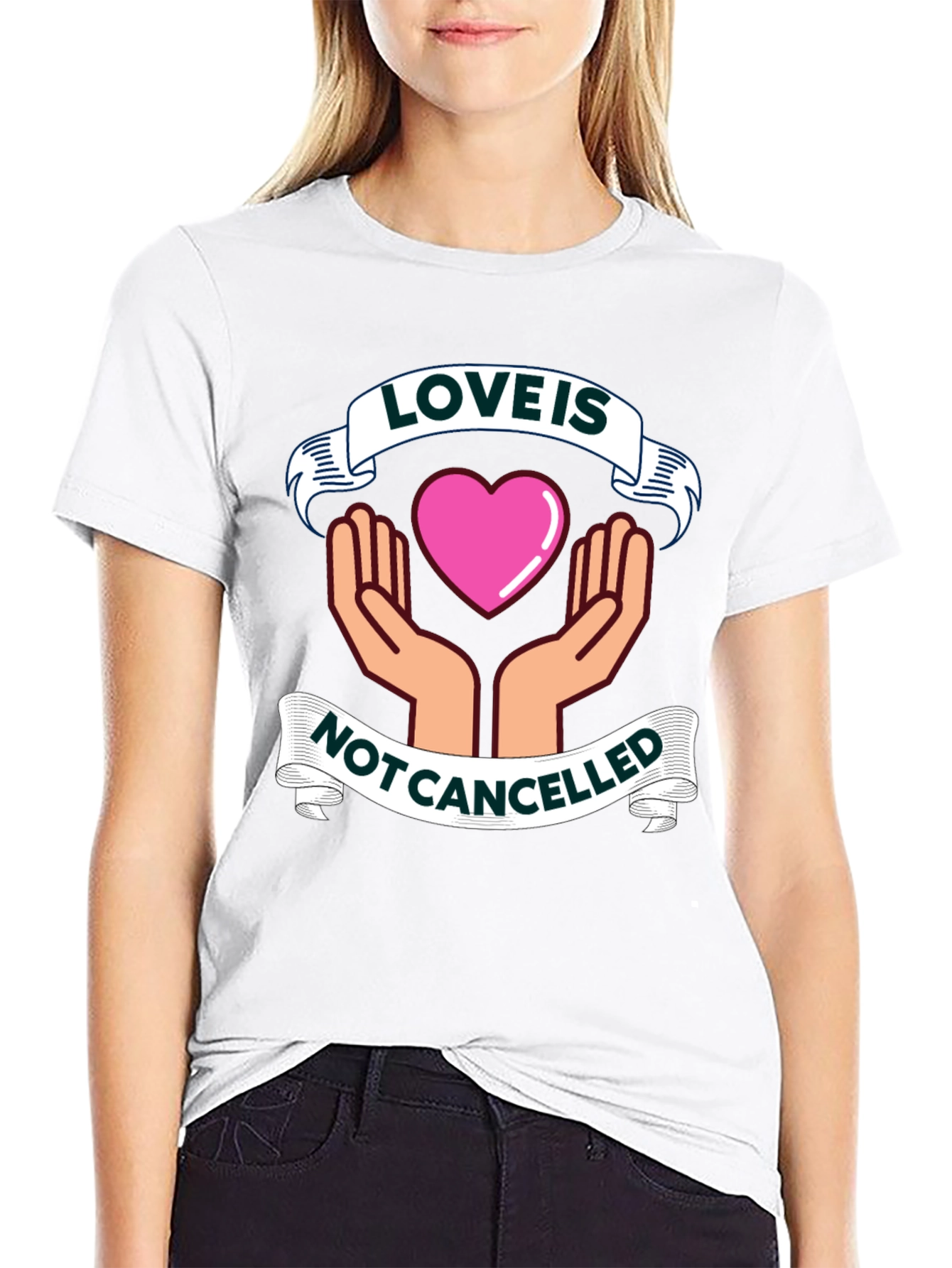 Love Is Not Cancelled Graphic T-Shirt