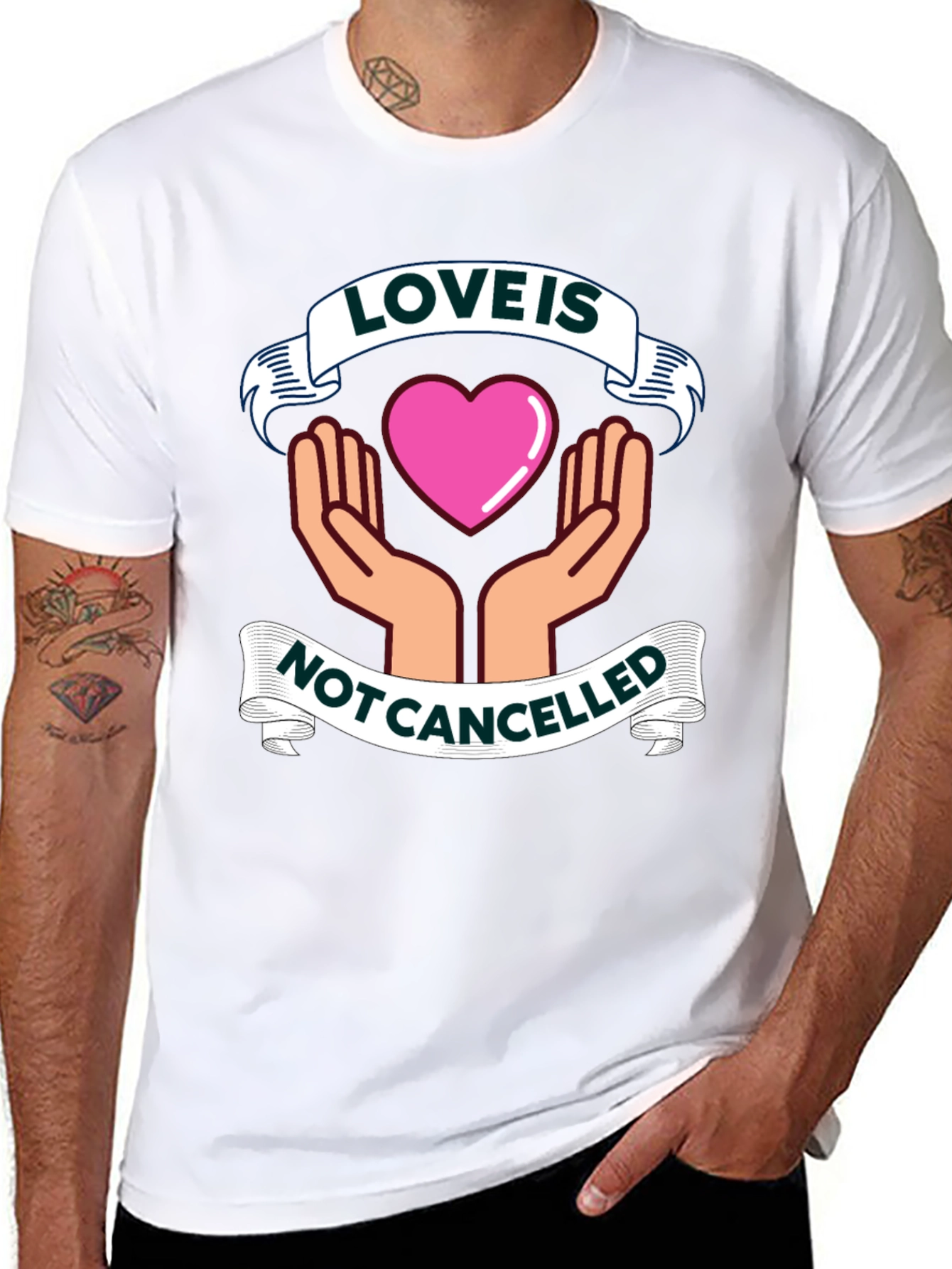 Love Is Not Cancelled Graphic T-Shirt