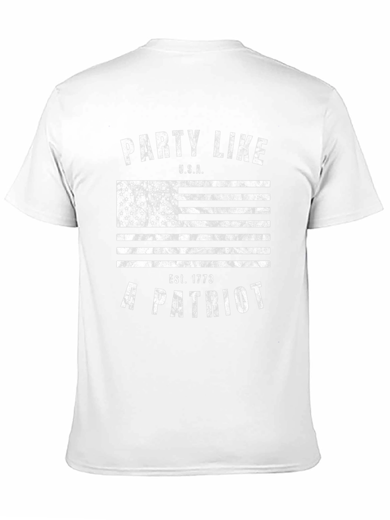 Patriotic USA Flag Graphic T-Shirt