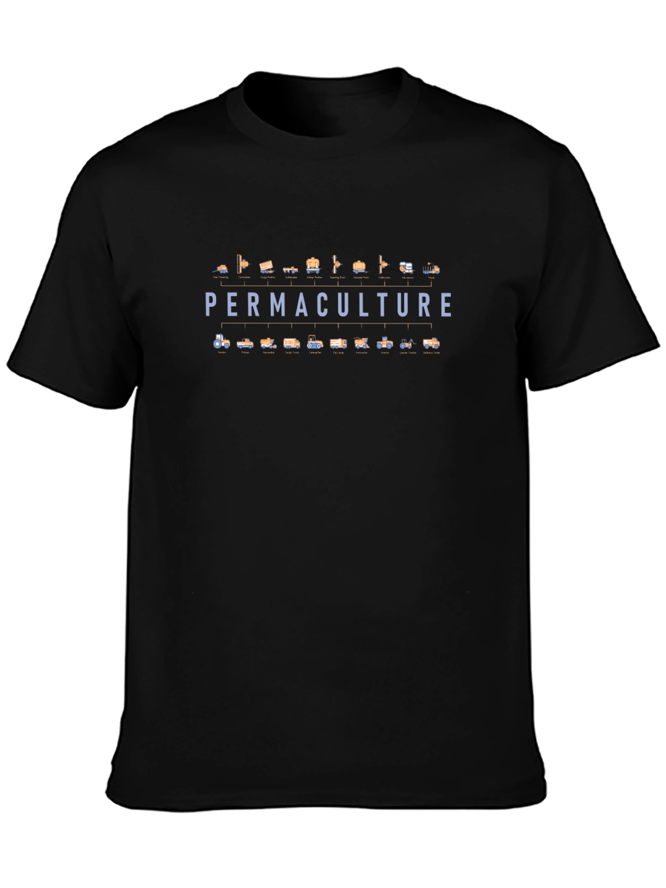 Permaculture Evolution T-Shirt: Sustainable Living