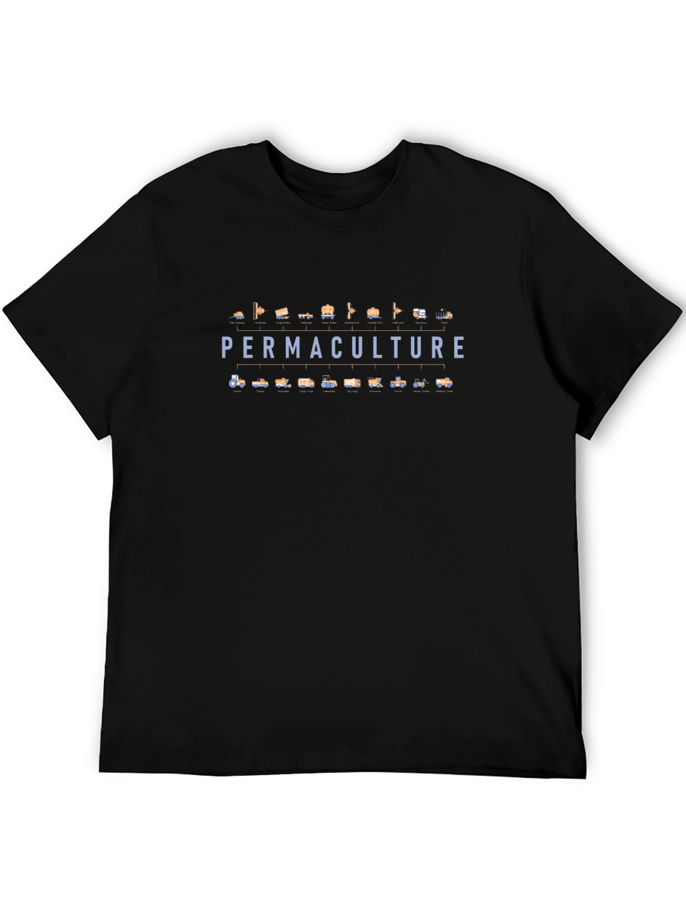 Permaculture Evolution T-Shirt: Sustainable Living