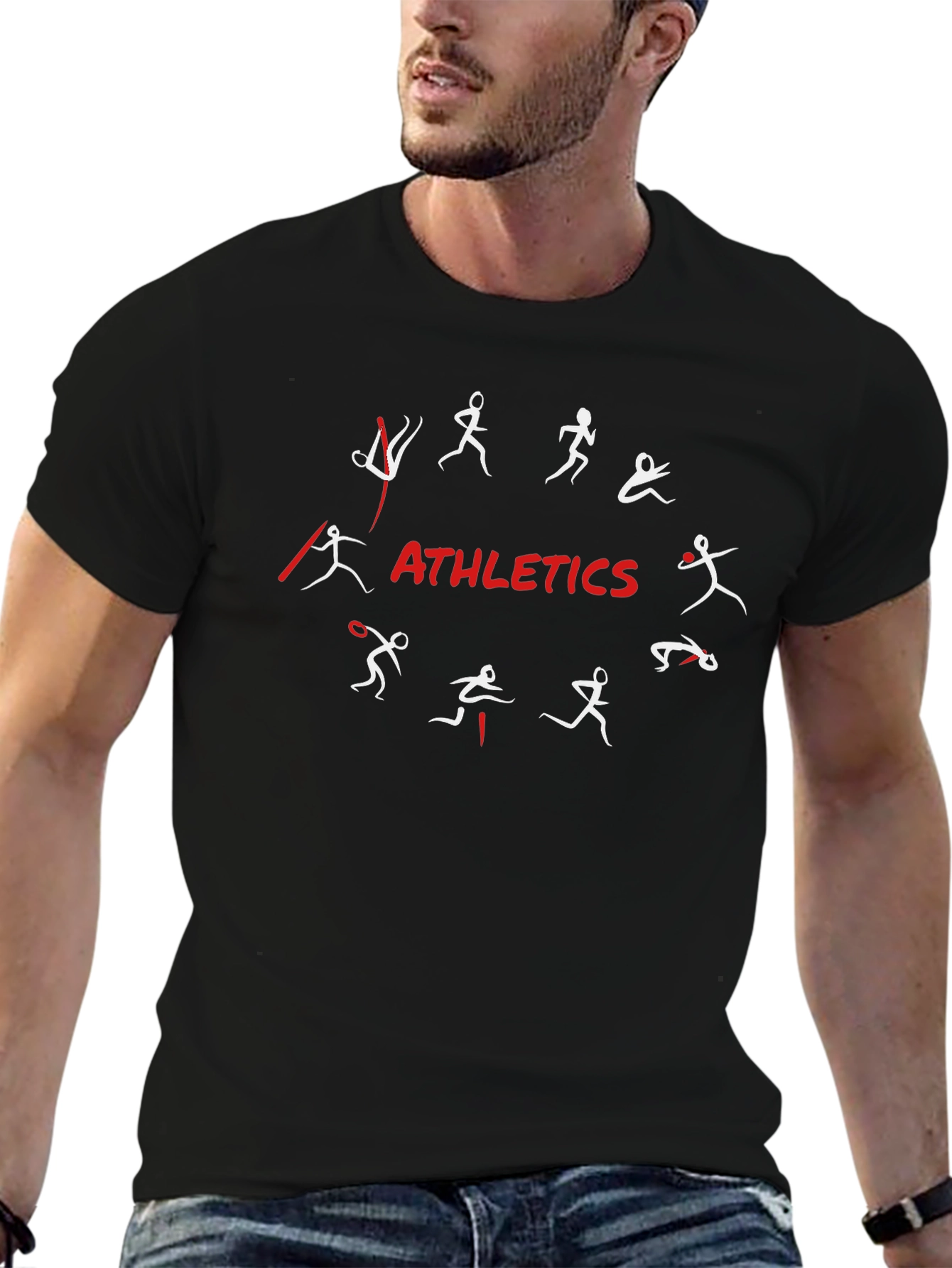 Athletics Graphic Print T-Shirt