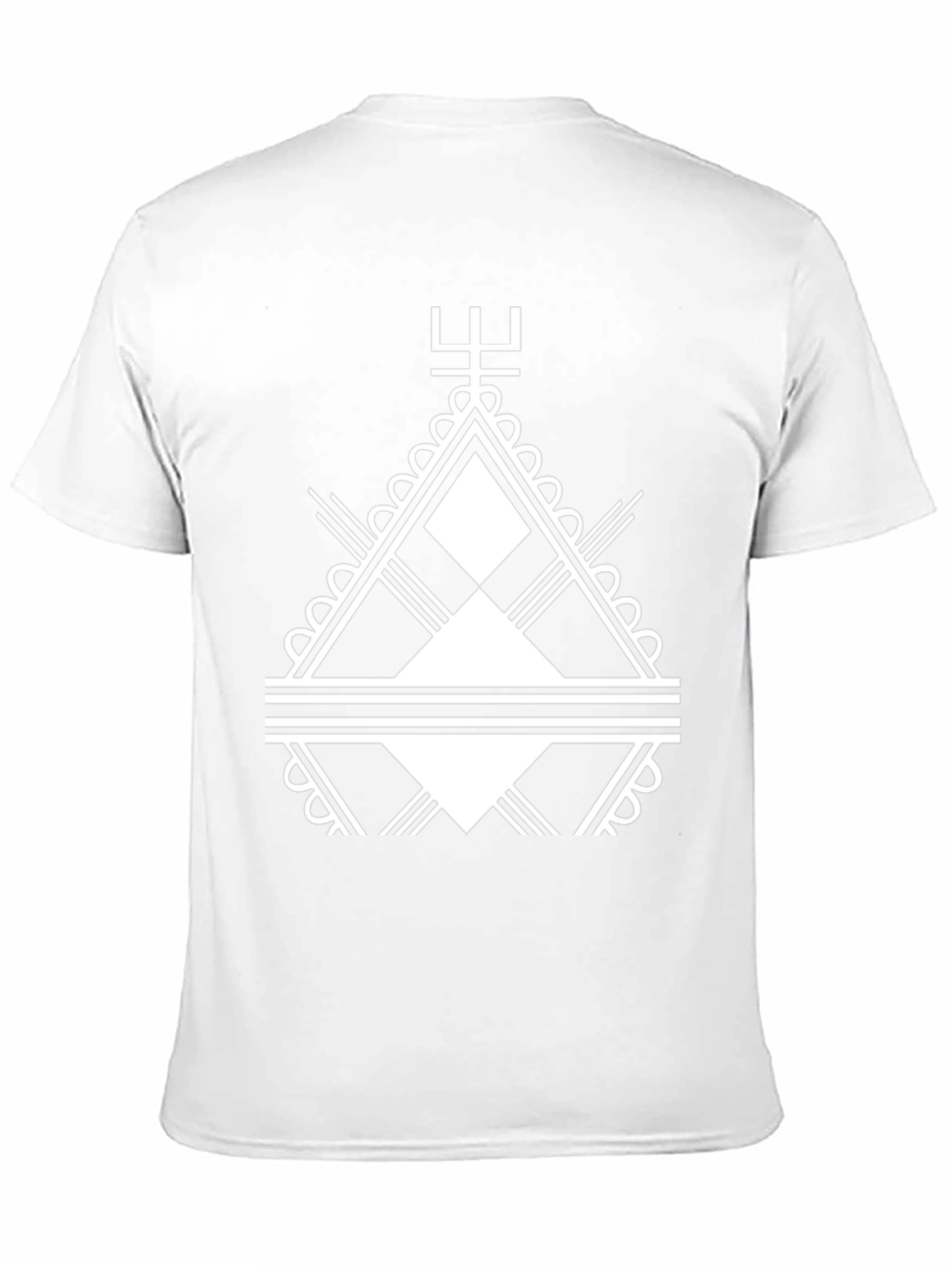 Geometric Graphic Tee - Modern Statement Shirt