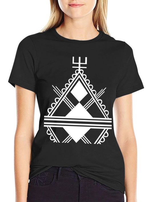 Geometric Graphic Tee - Modern Statement Shirt