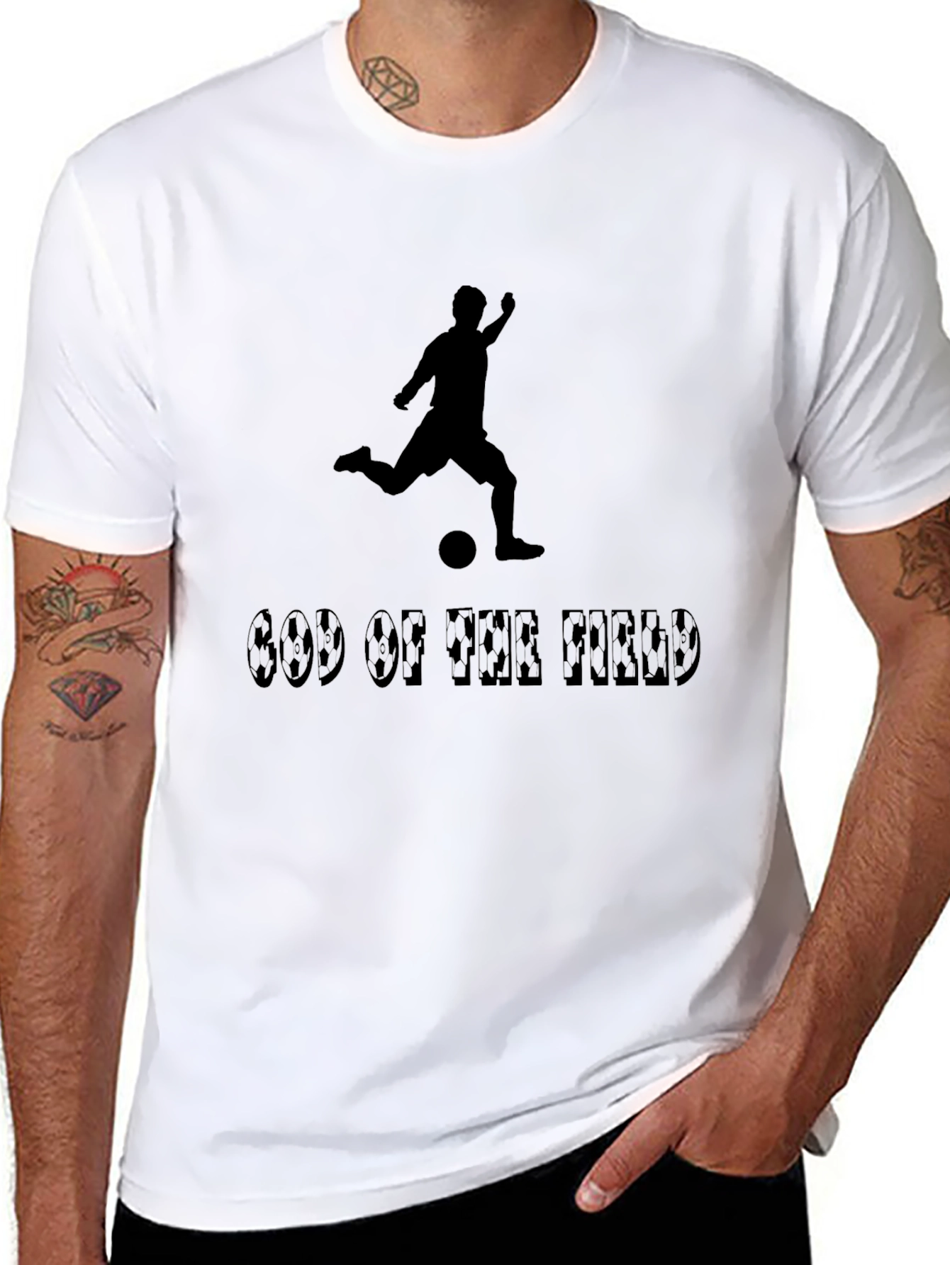 God of the Field Soccer T-Shirt
