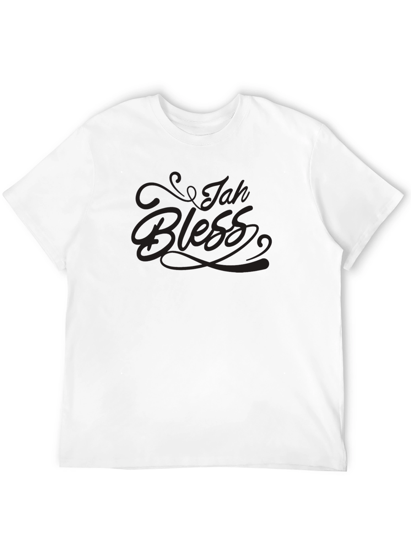 Jah Bless Black T-Shirt - Casual Style