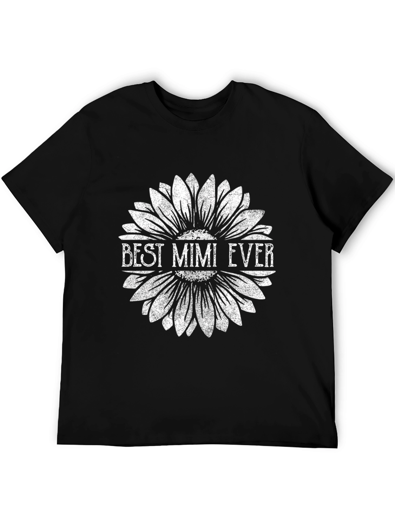 Best Mimi Ever Sunflower Graphic T-Shirt