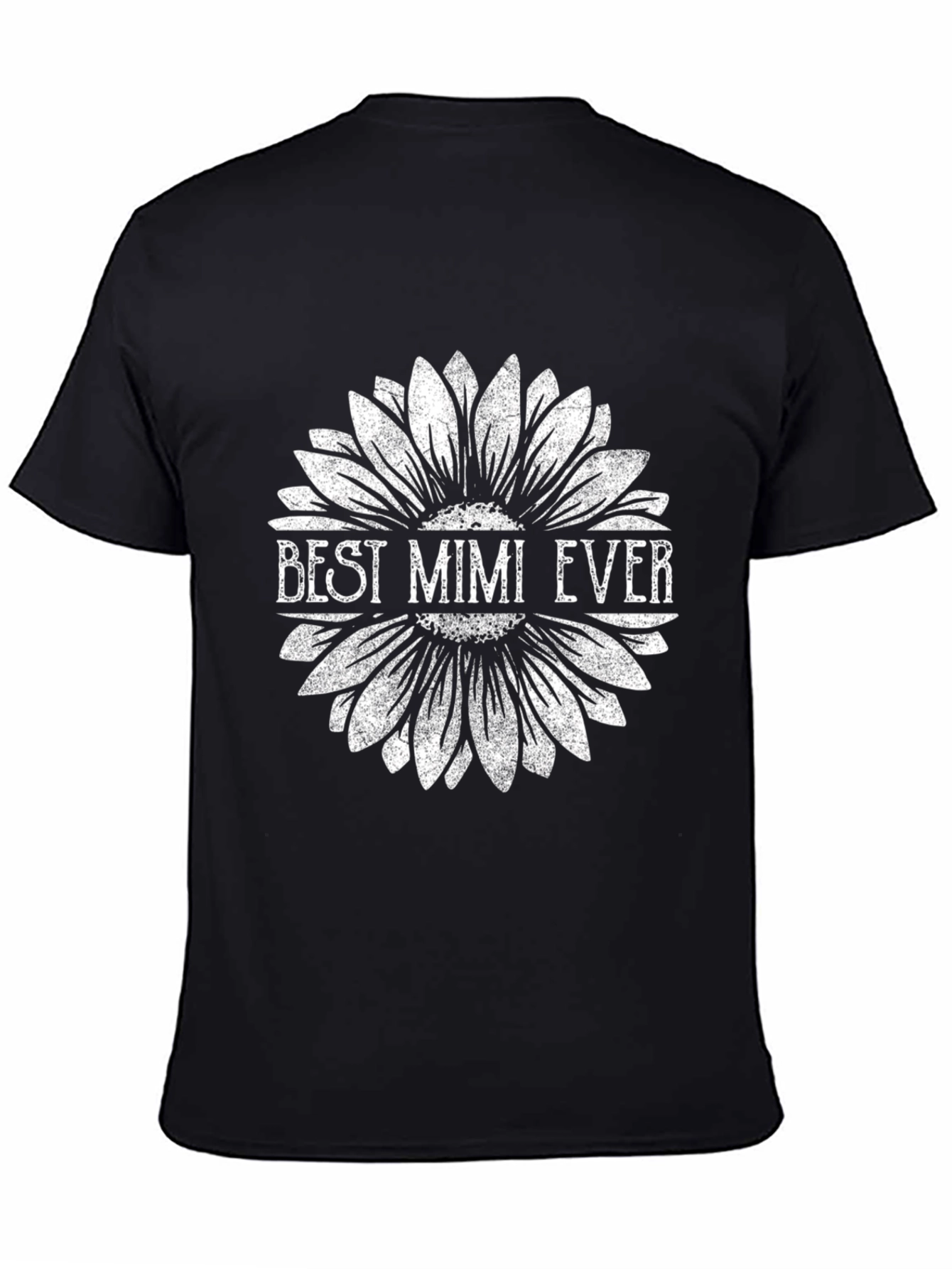 Best Mimi Ever Sunflower Graphic T-Shirt
