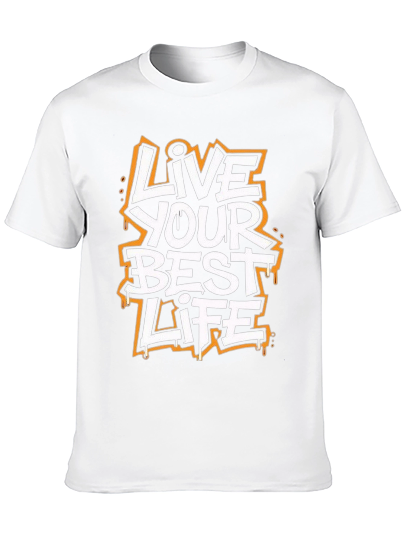Live Your Best Life Graphic Tee - Black