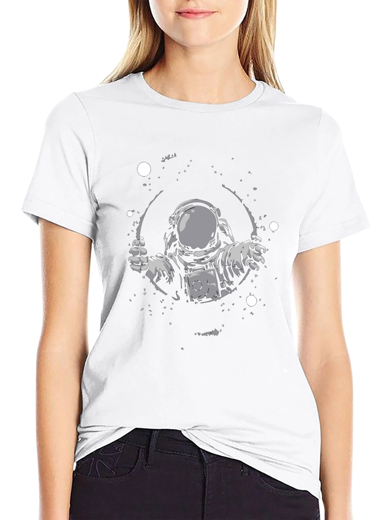 Astronaut Graphic T-Shirt - Space Exploration Tee