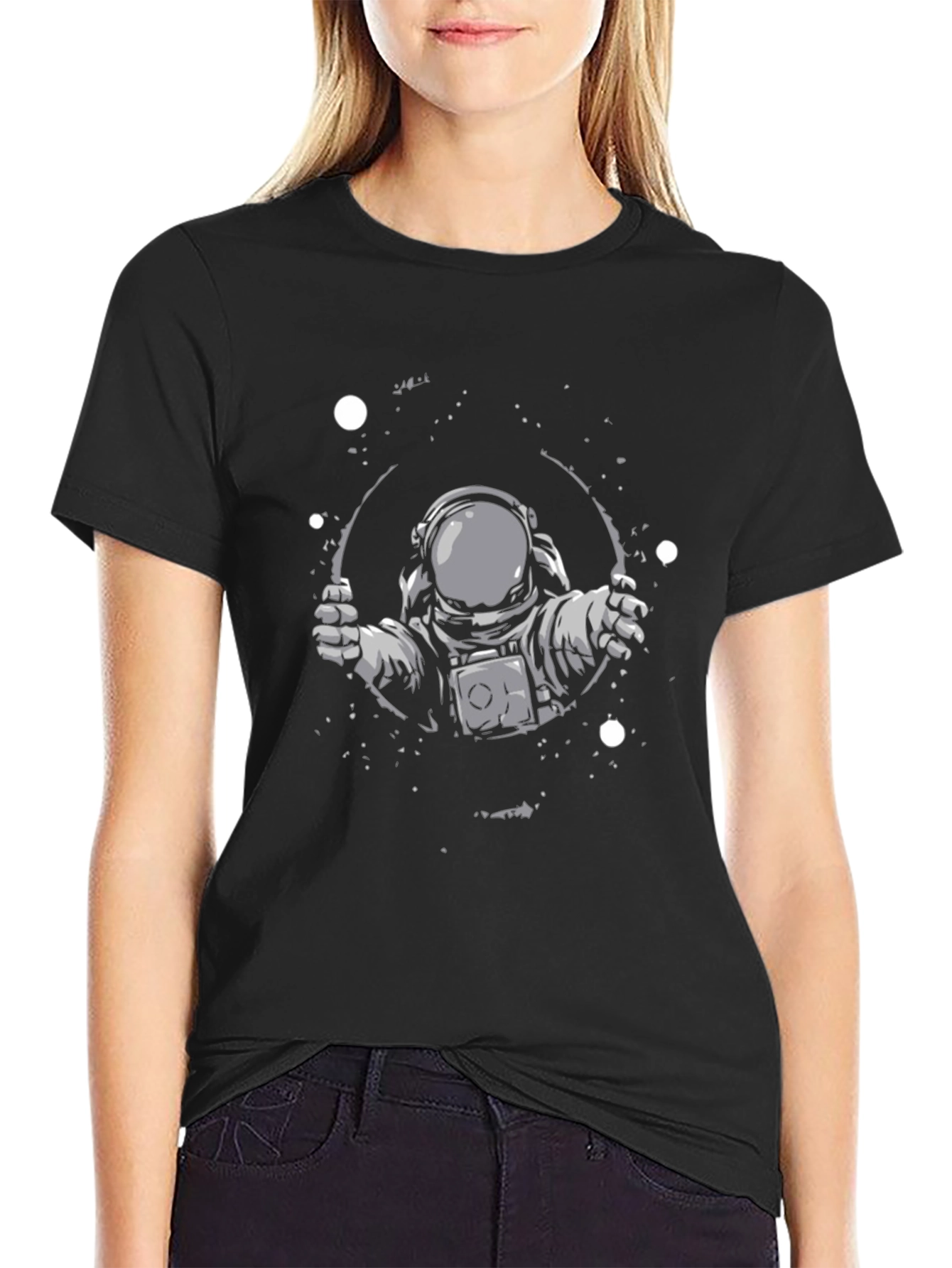 Astronaut Graphic T-Shirt - Space Exploration Tee