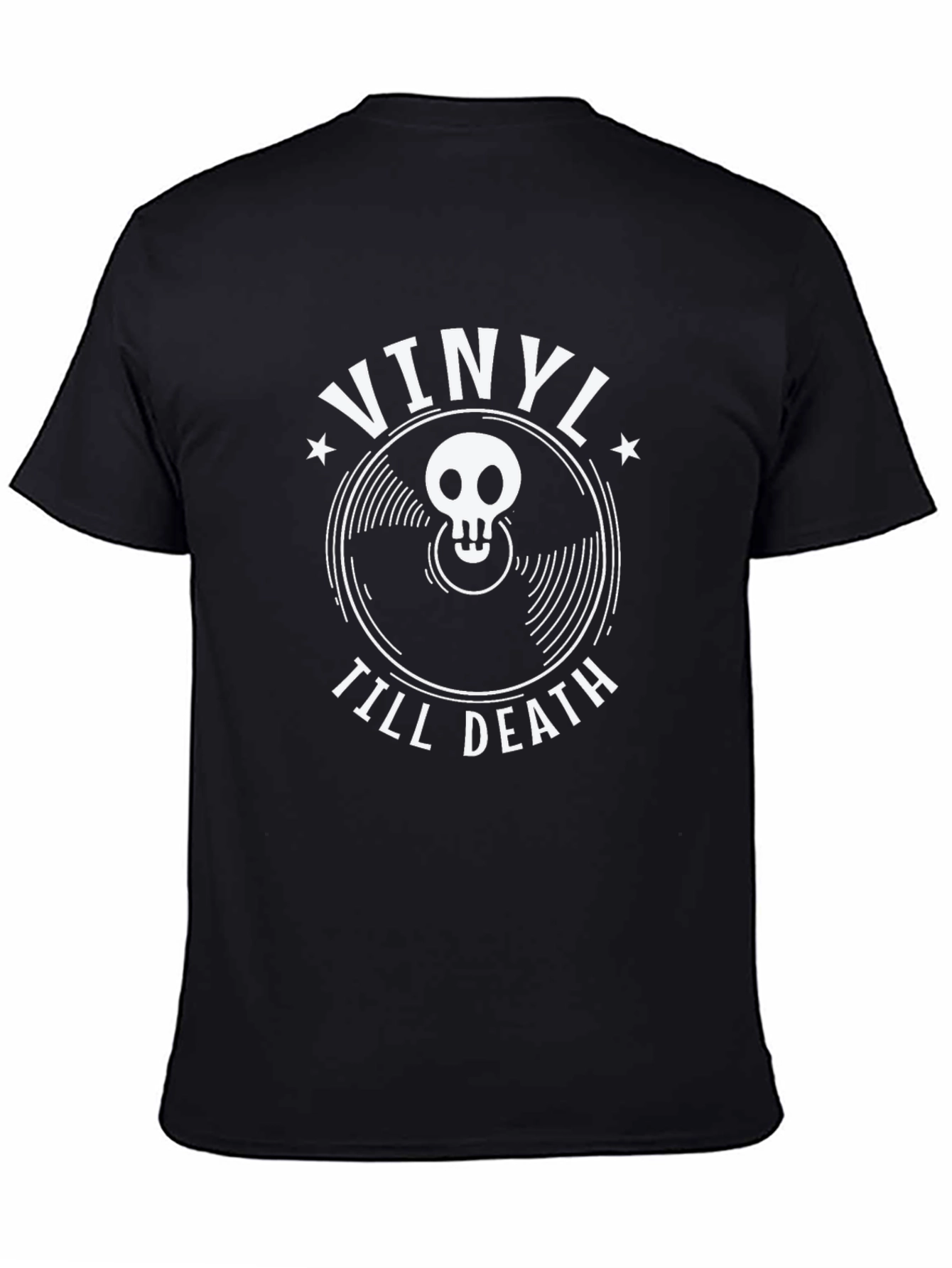 Vinyl Till Death Graphic Tee