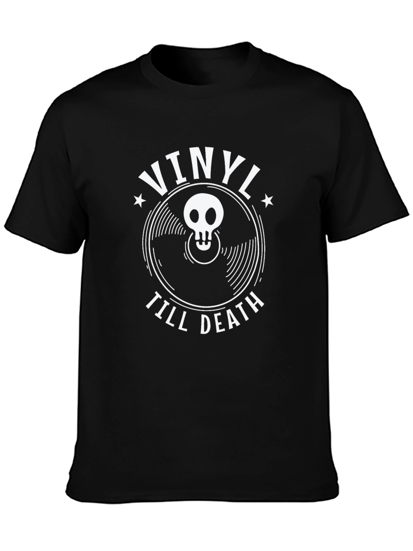 Vinyl Till Death Graphic Tee