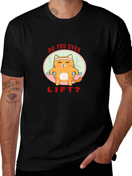 Do You Even Lift? Cat T-Shirt