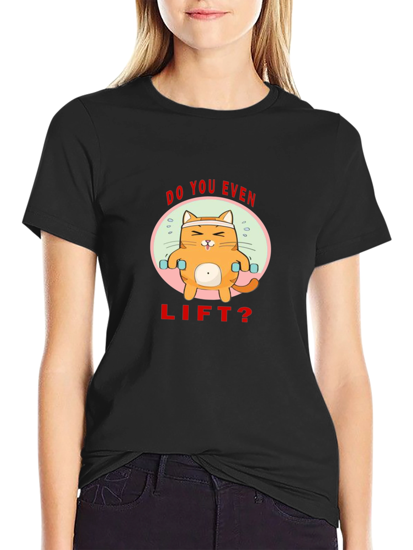 Do You Even Lift? Cat T-Shirt