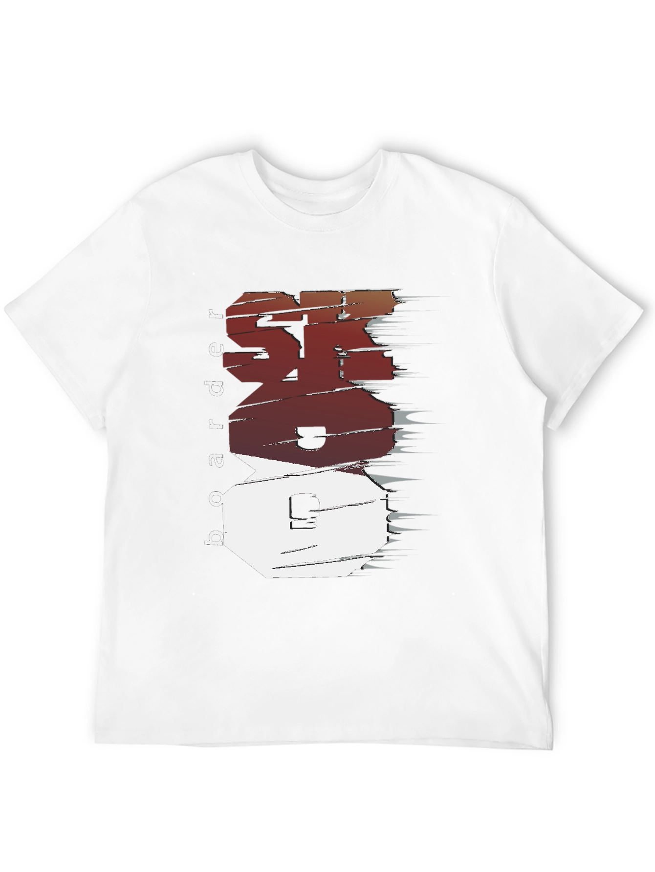 Cool Boarder Design Tee