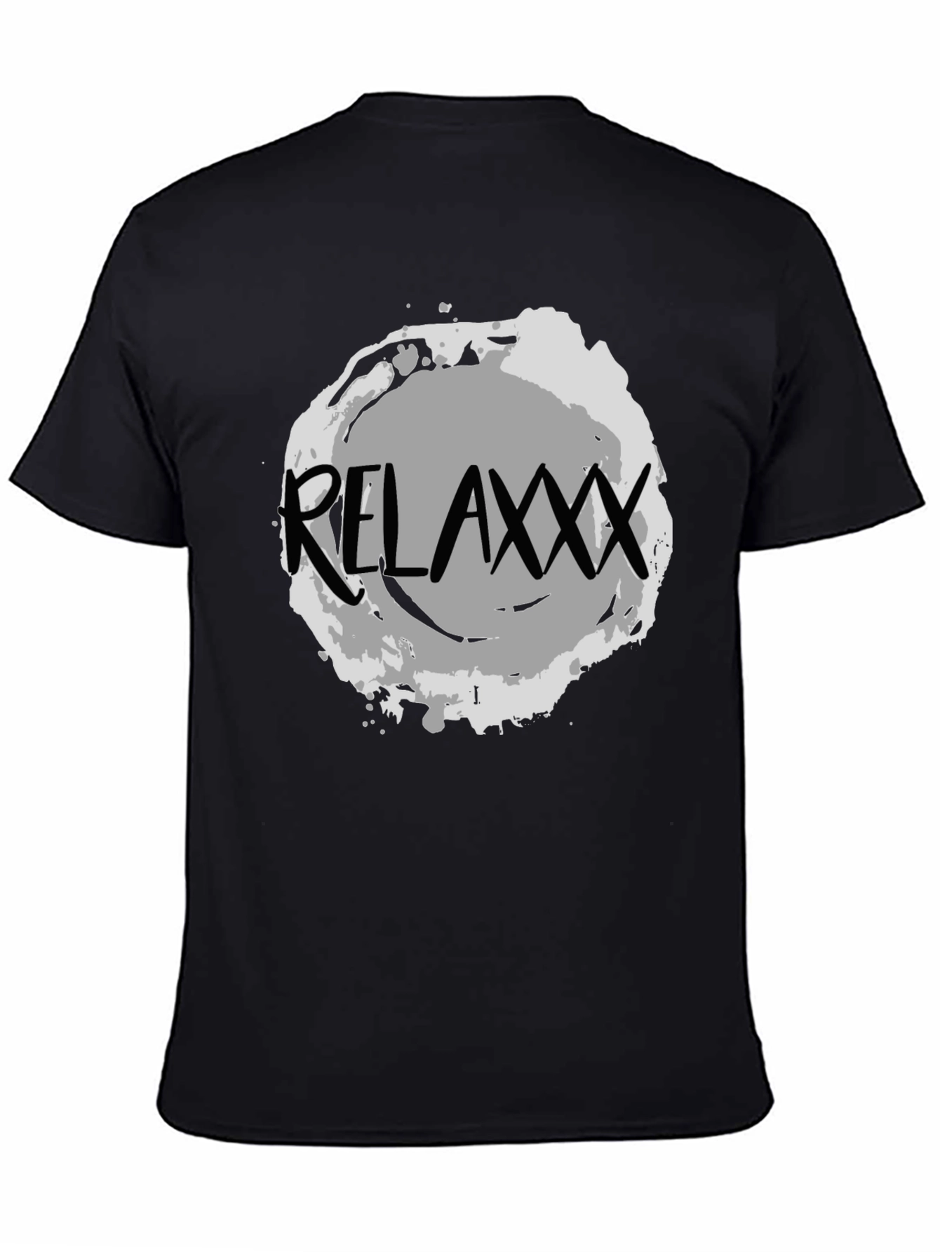 Relaxxx Graphic T-Shirt - Mens Black Tee
