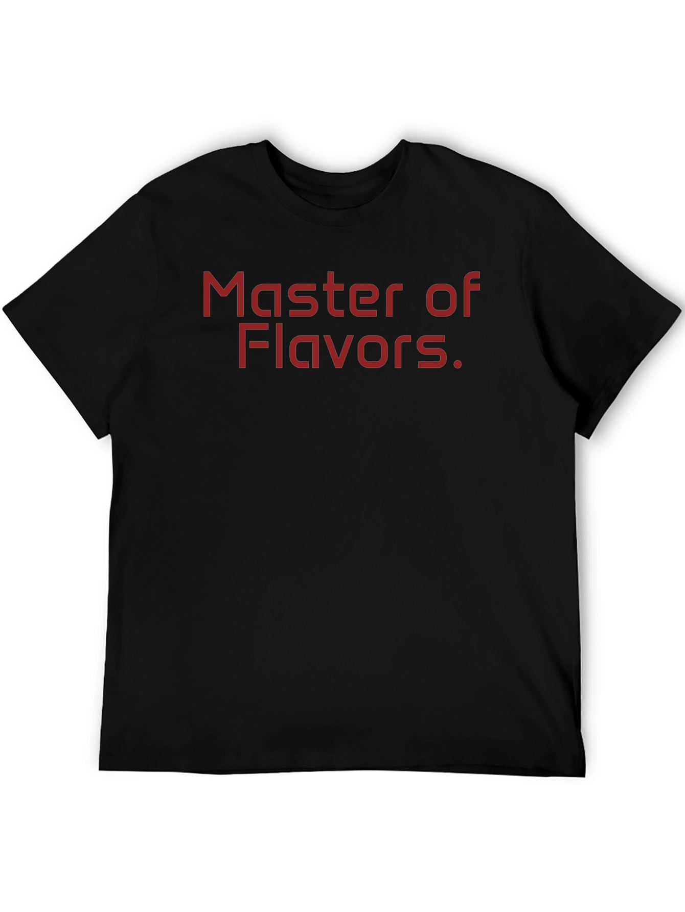 Master of Flavors Graphic Tee - Black