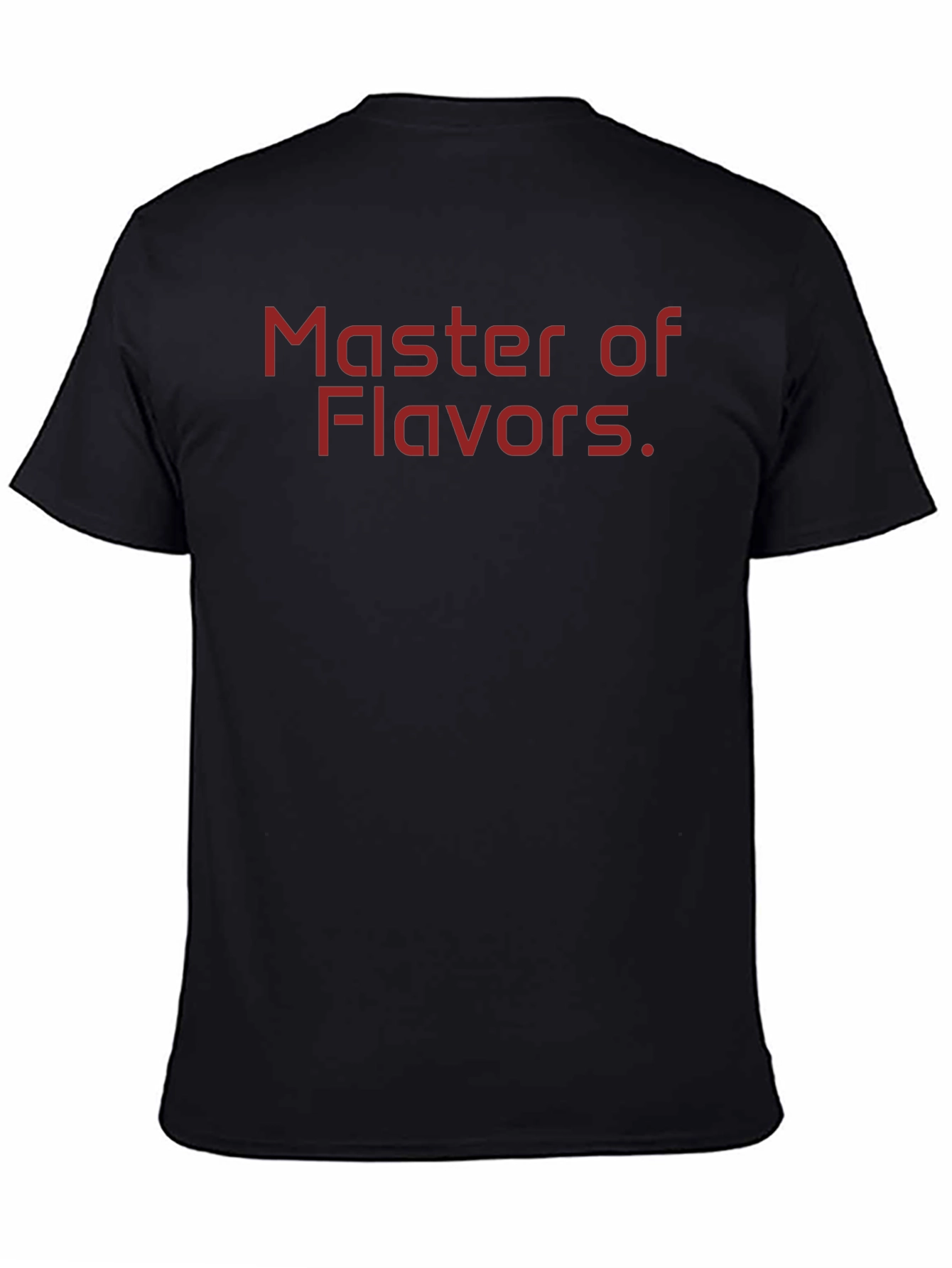 Master of Flavors Graphic Tee - Black