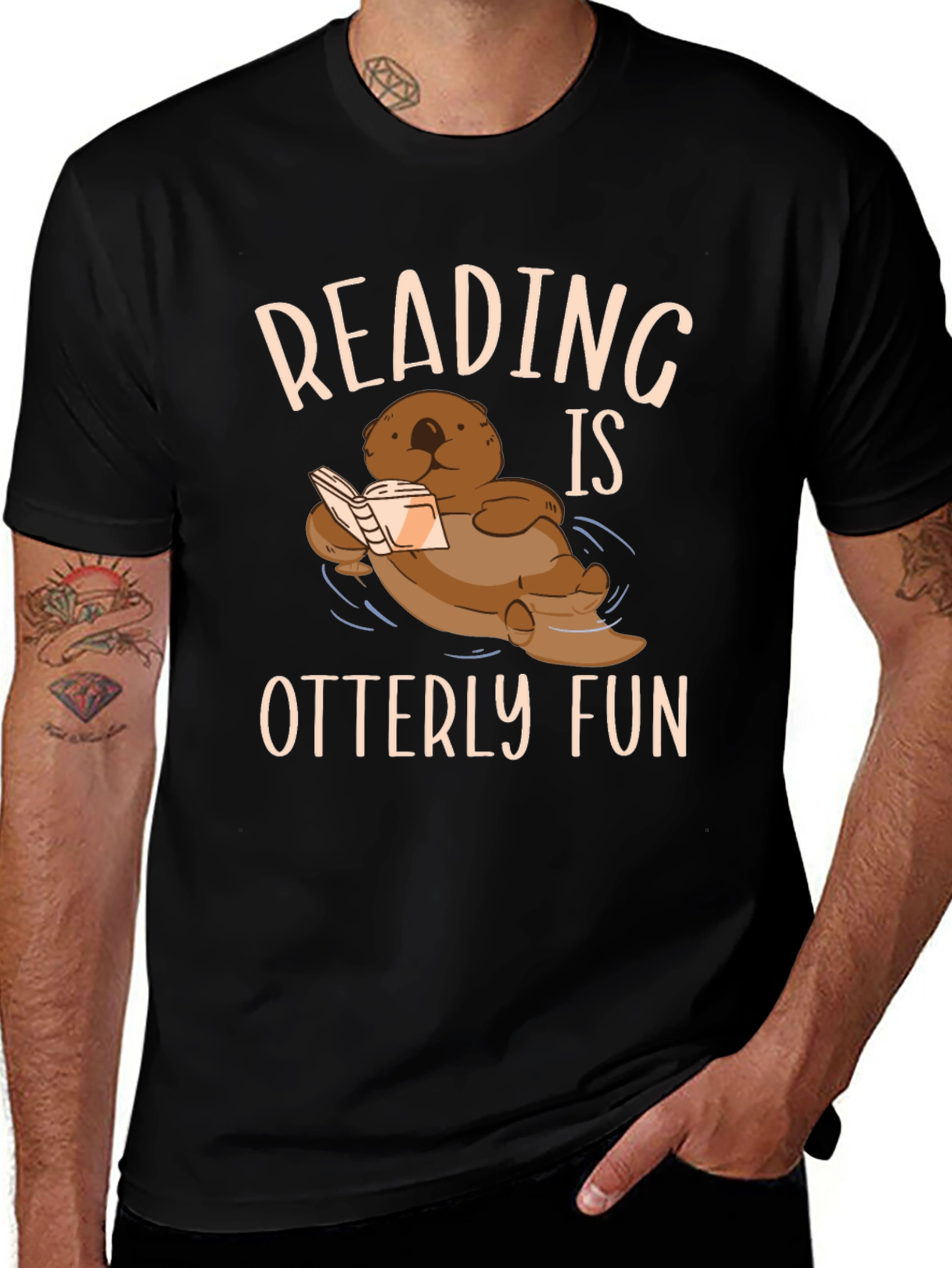 Reading Otter T-Shirt - Otterly Fun!