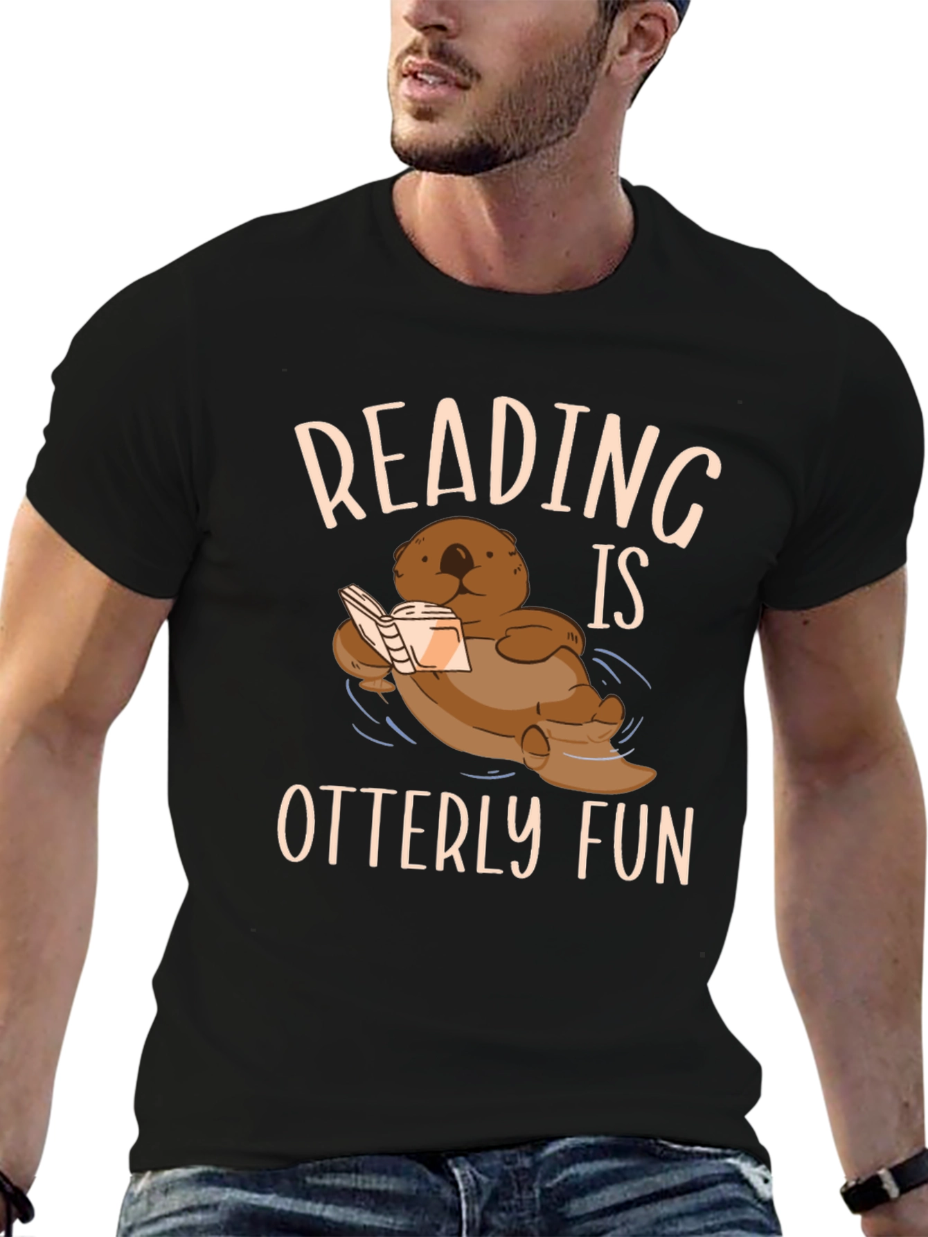 Reading Otter T-Shirt - Otterly Fun!