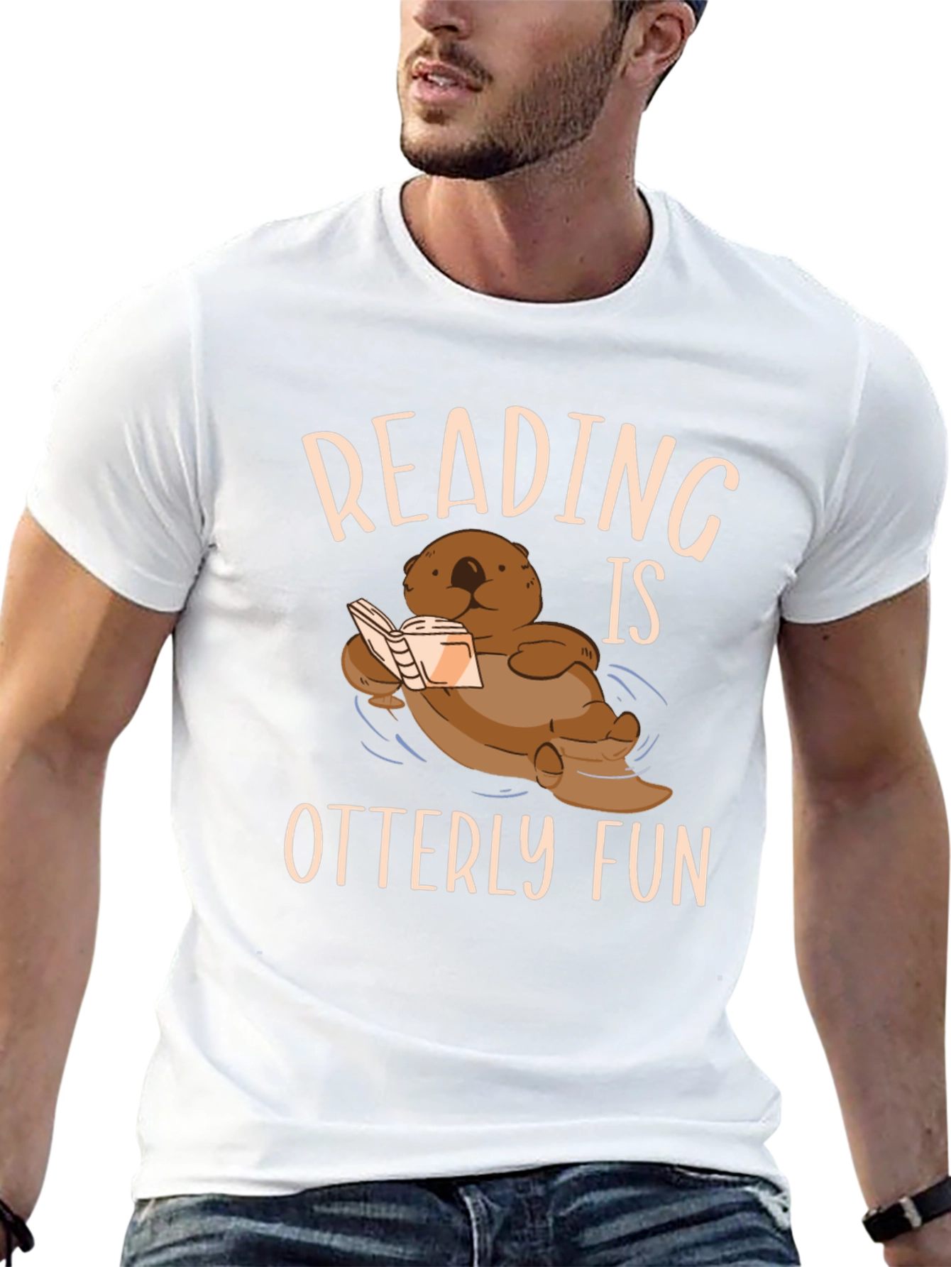 Reading Otter T-Shirt - Otterly Fun!